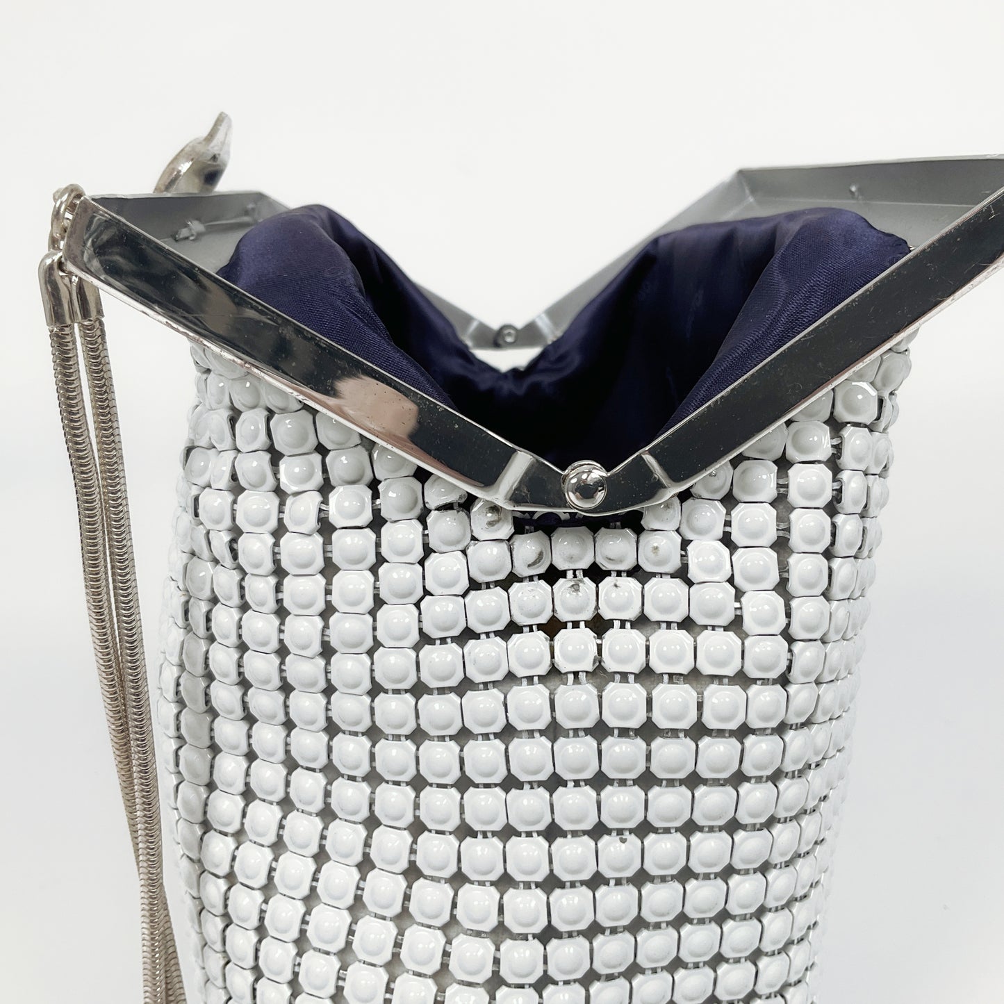 Oroton - Vintage Classic Silver Mesh Purse Bag