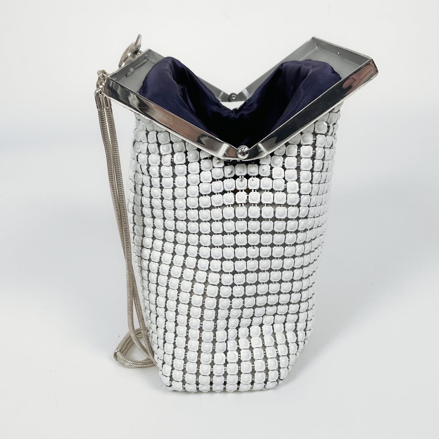 Oroton - Vintage Classic Silver Mesh Purse Bag