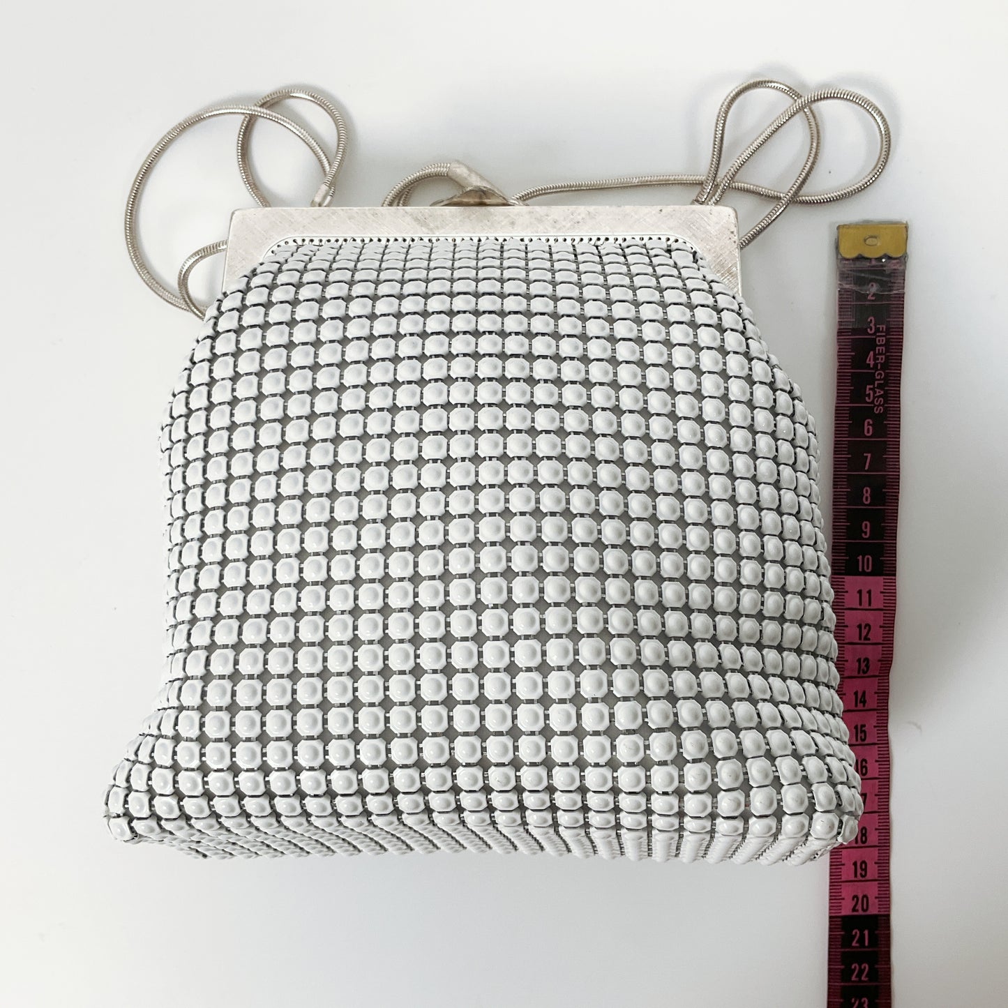Oroton - Vintage Classic Silver Mesh Purse Bag