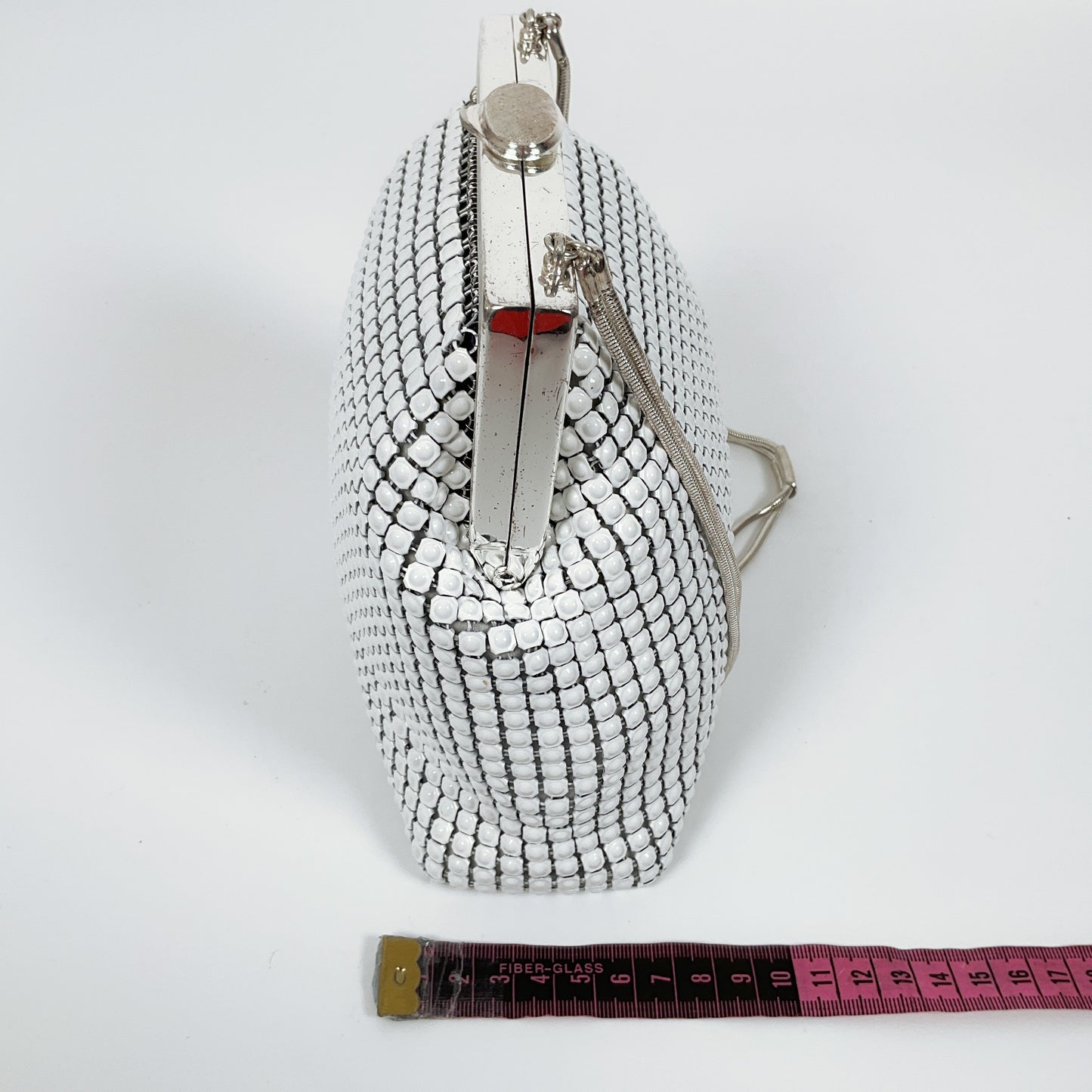Oroton - Vintage Classic Silver Mesh Purse Bag