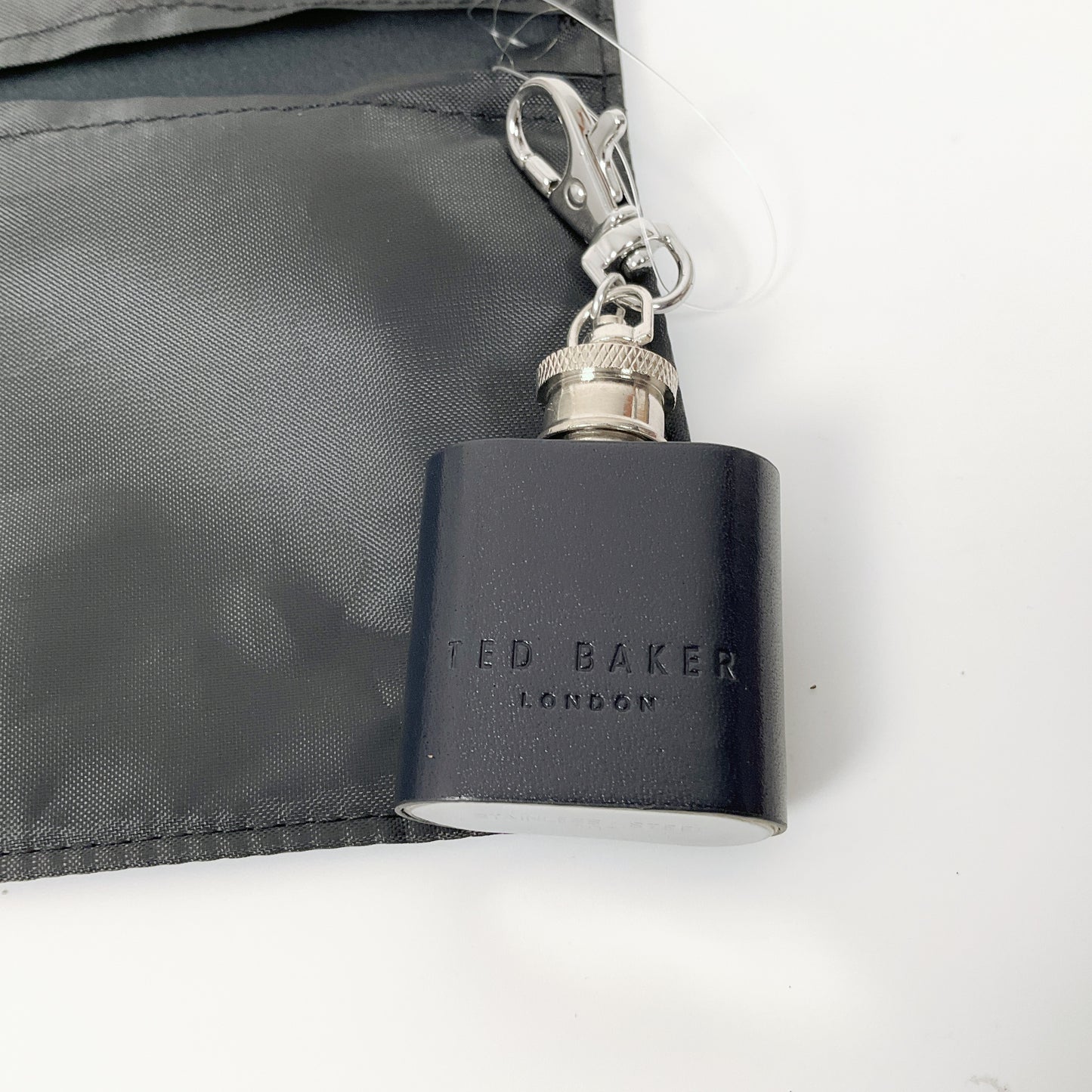 Ted Baker - Cardholder, Coin Tray and Hip Flask Set