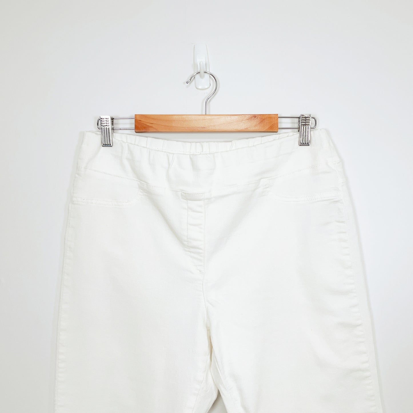 Blue Illusion - Fabric Stretch Cropped Pants