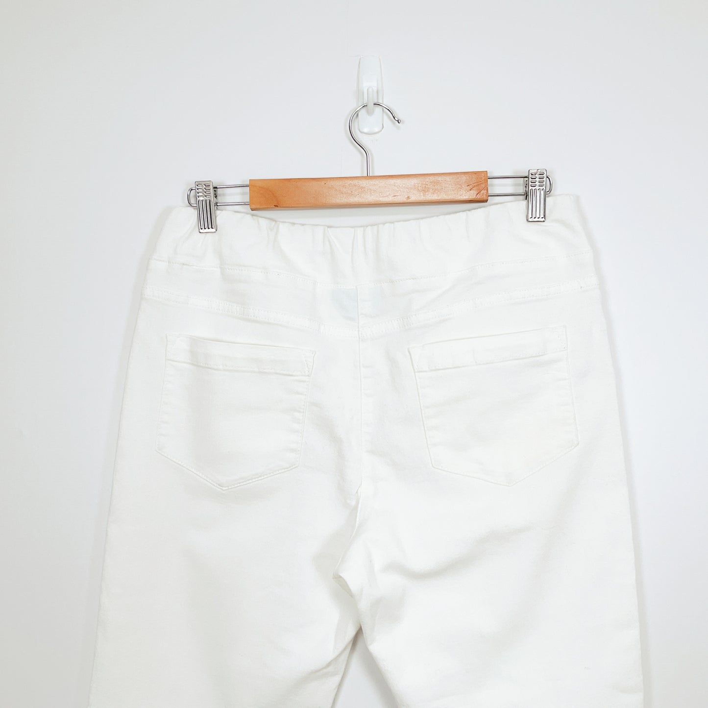 Blue Illusion - Fabric Stretch Cropped Pants