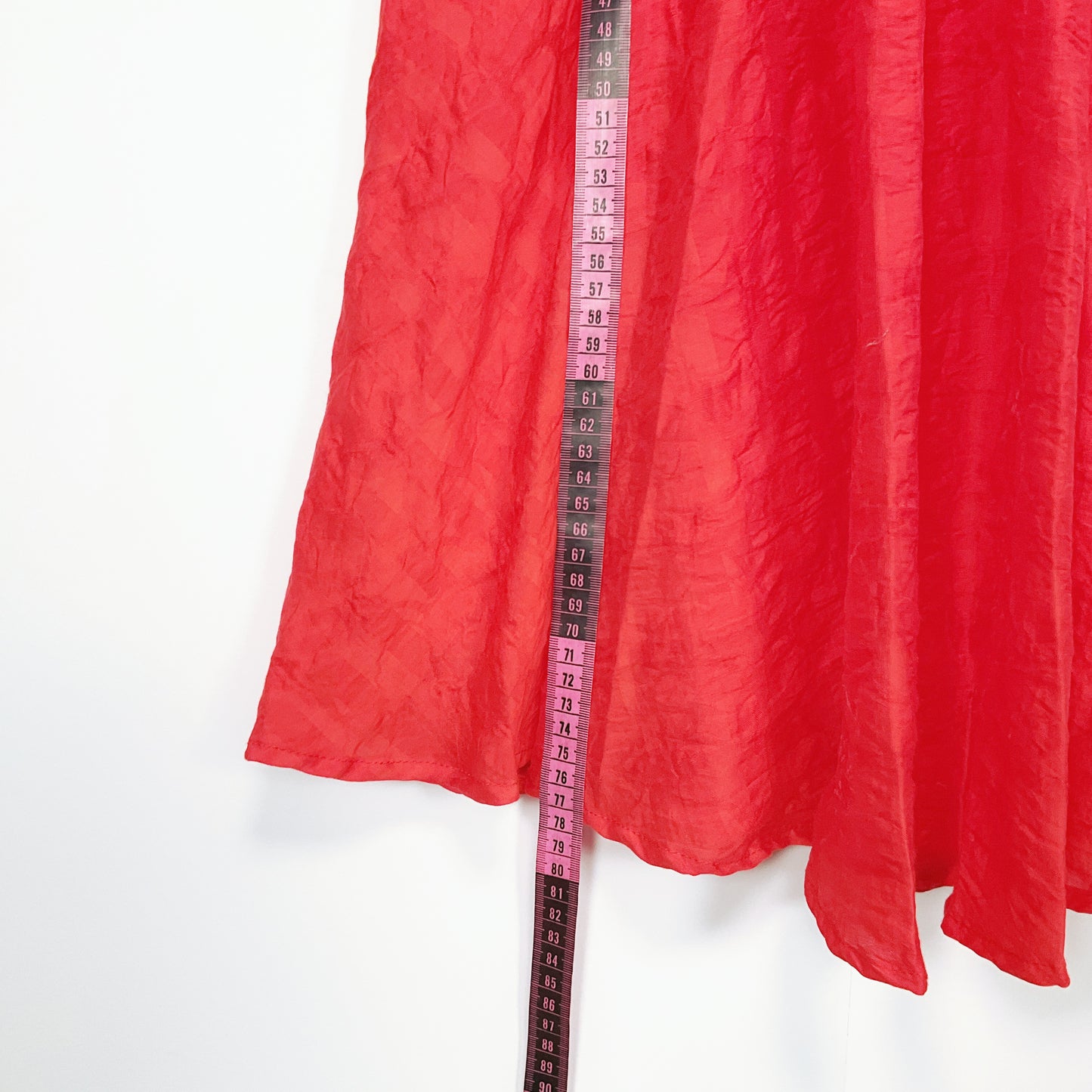 Verge - Red Clementine Skirt