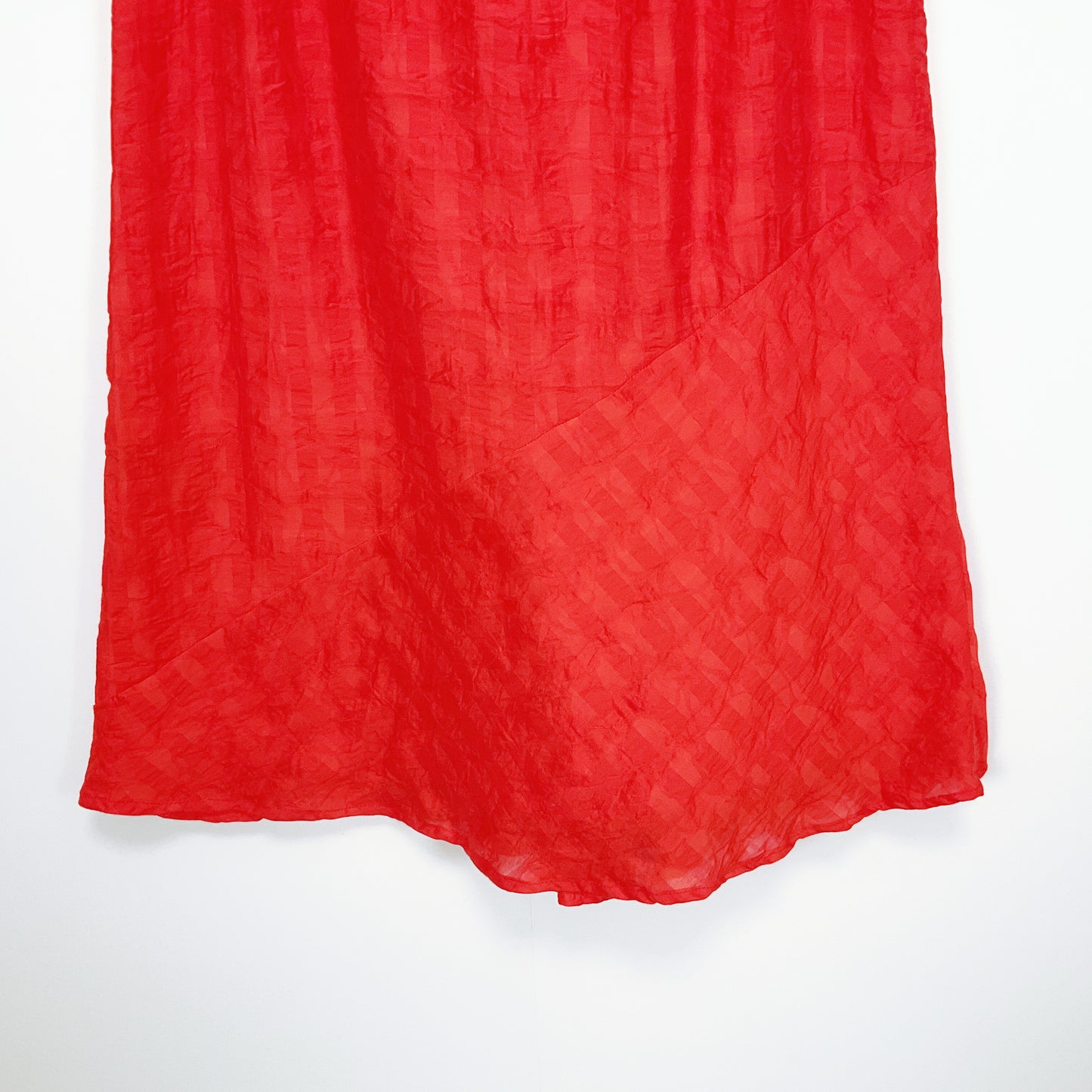 Verge - Red Clementine Skirt
