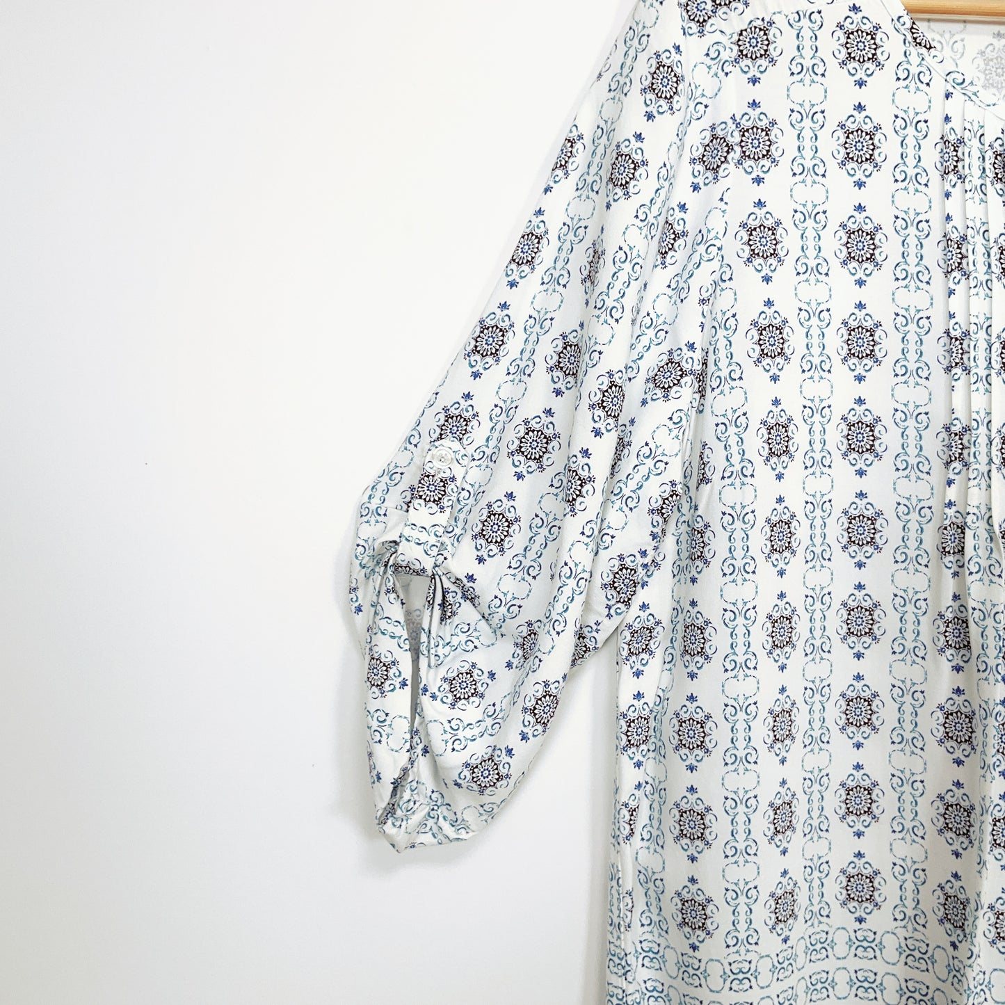 Millers - Geometric Pattern Yellow Border Top