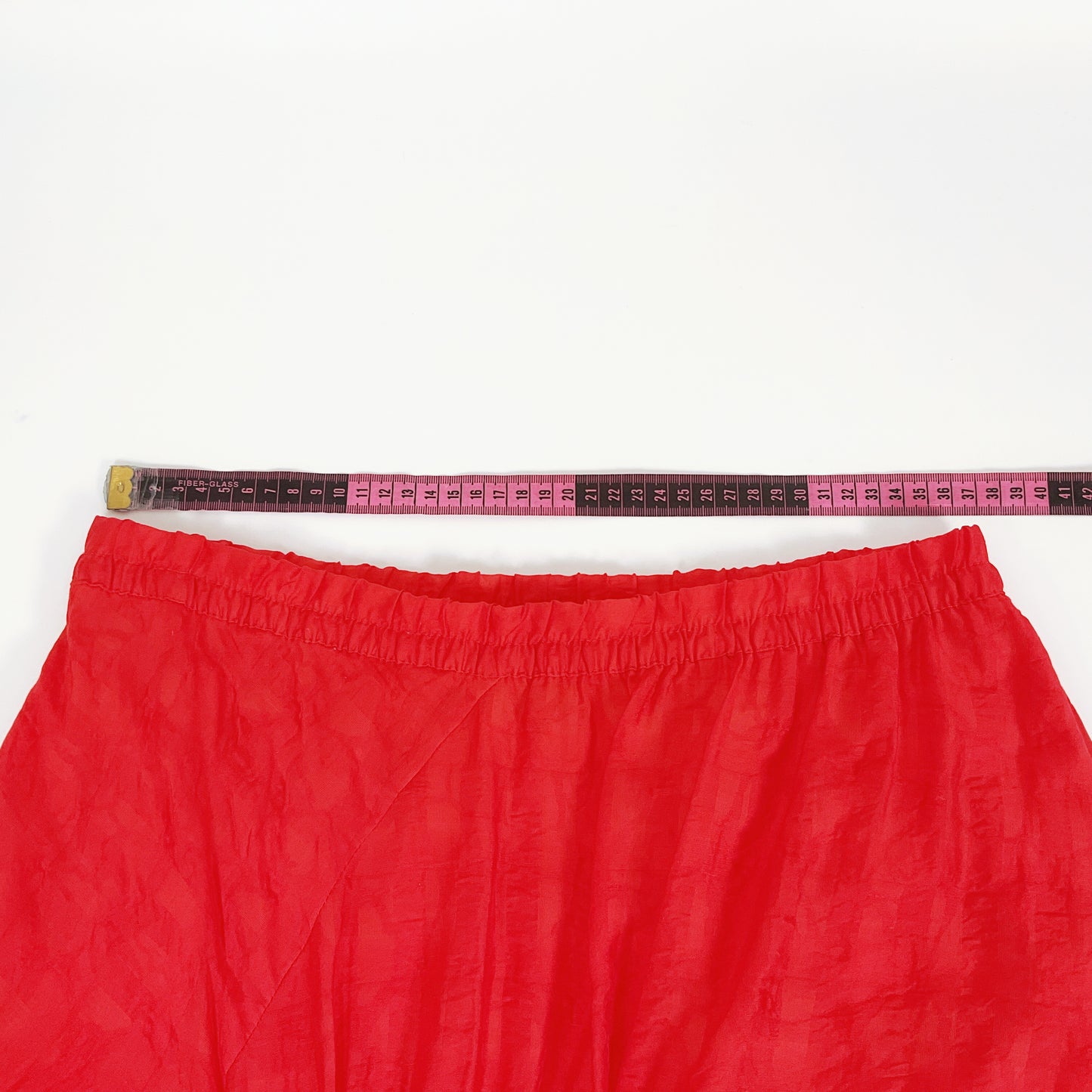 Verge - Red Clementine Skirt