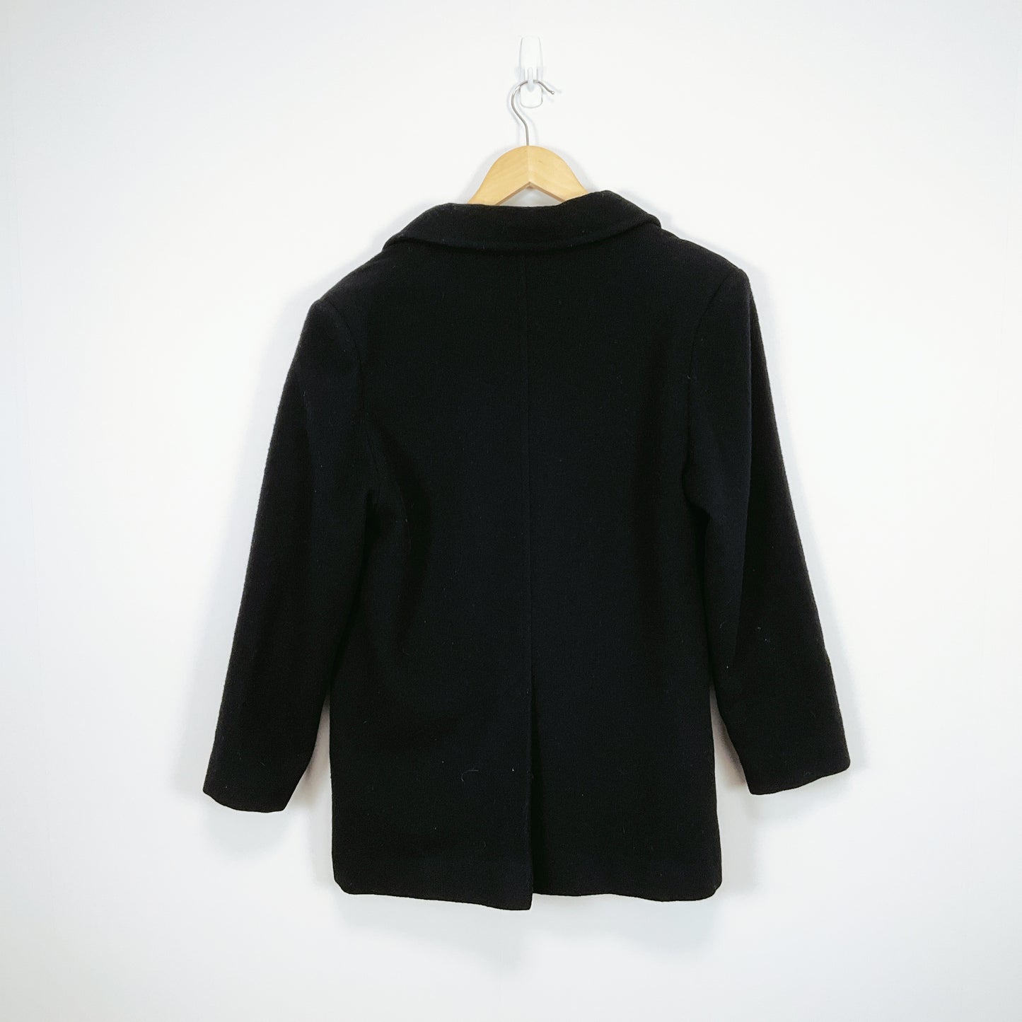 Nalla - Black Wool Short Coat