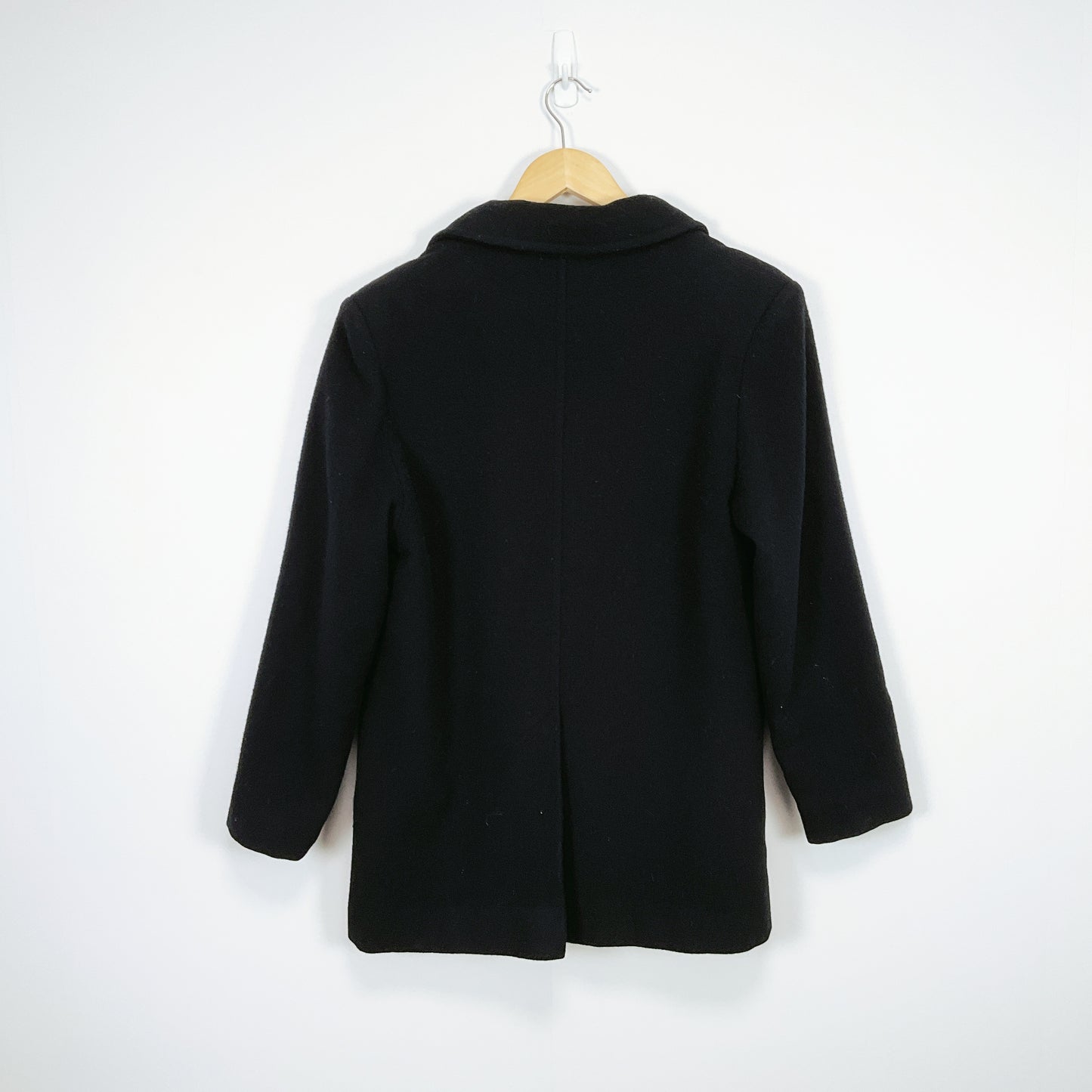 Nalla - Black Wool Short Coat