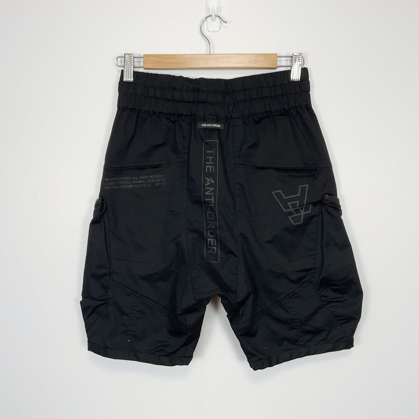THE ANTI-ORDER - Black Faction Technical Short with Pocket