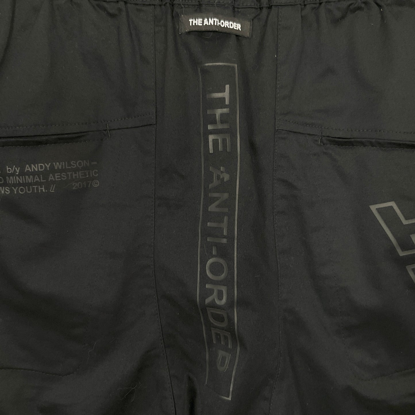 THE ANTI-ORDER - Black Faction Technical Short with Pocket