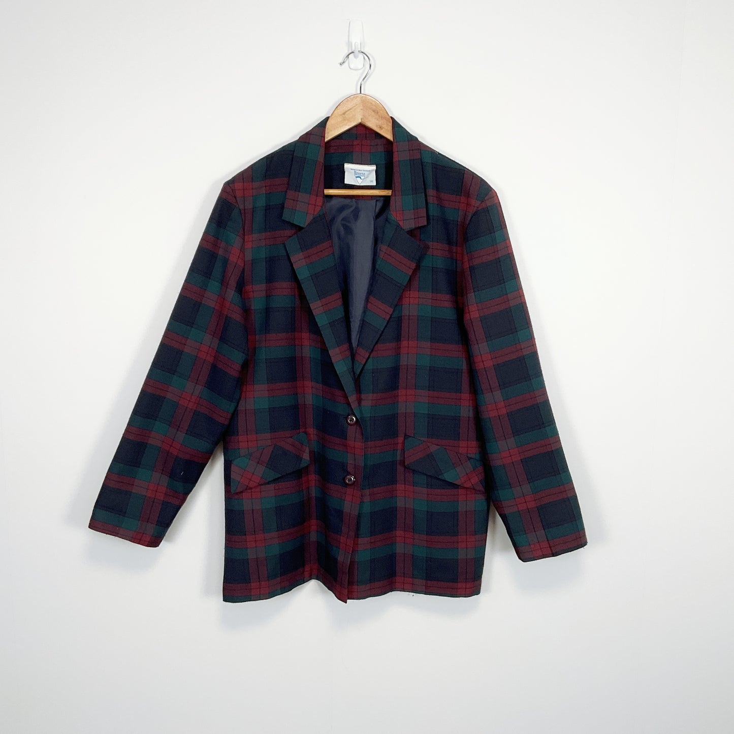 Breeze - Vintage Plaid Blazer