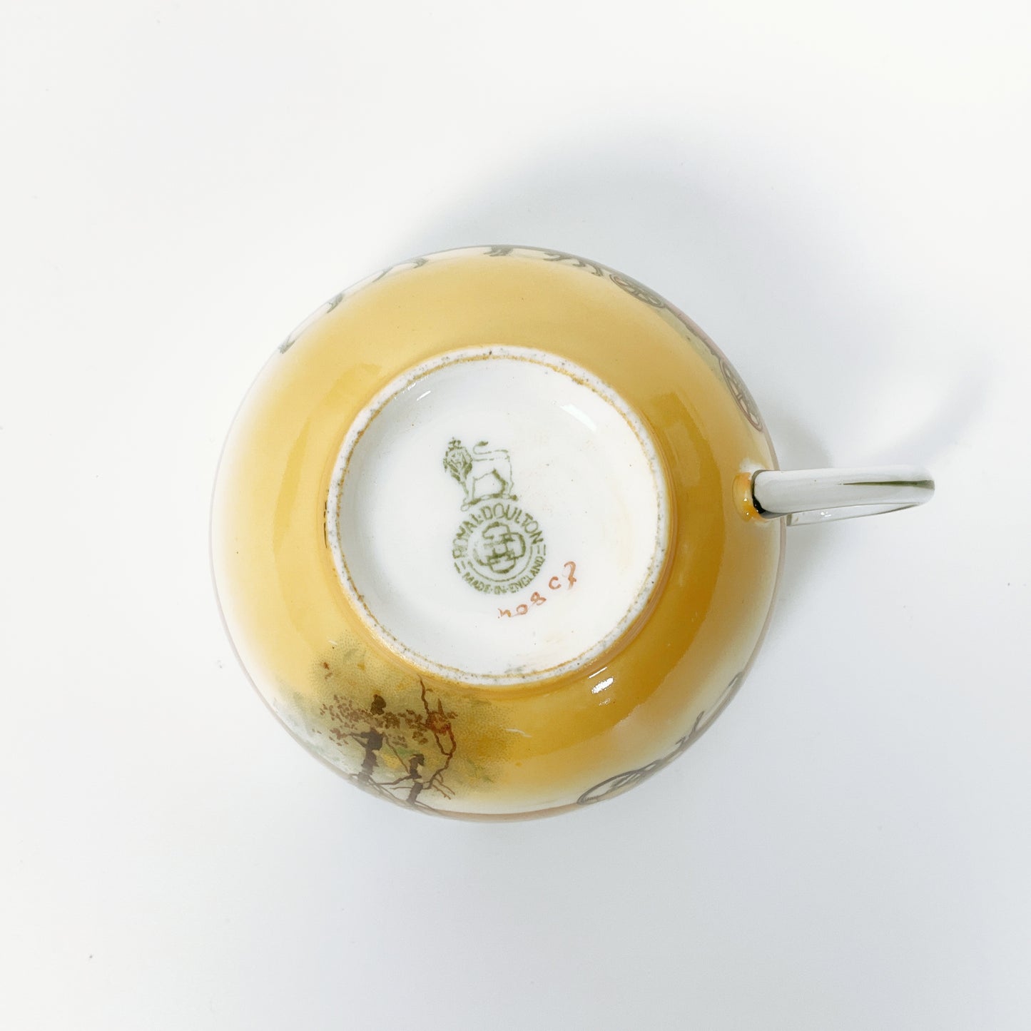 Royal Doulton - Vintage "Coaching Day" Cup and Saucer Set