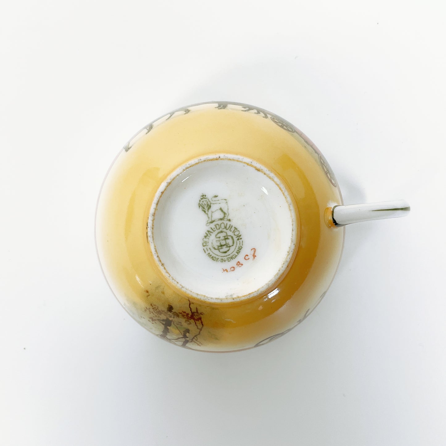 Royal Doulton - Vintage "Coaching Day" Cup and Saucer Set