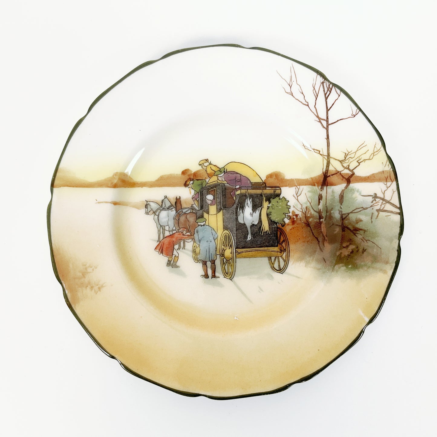 Royal Doulton - Vintage "Coaching Day" Trio Set