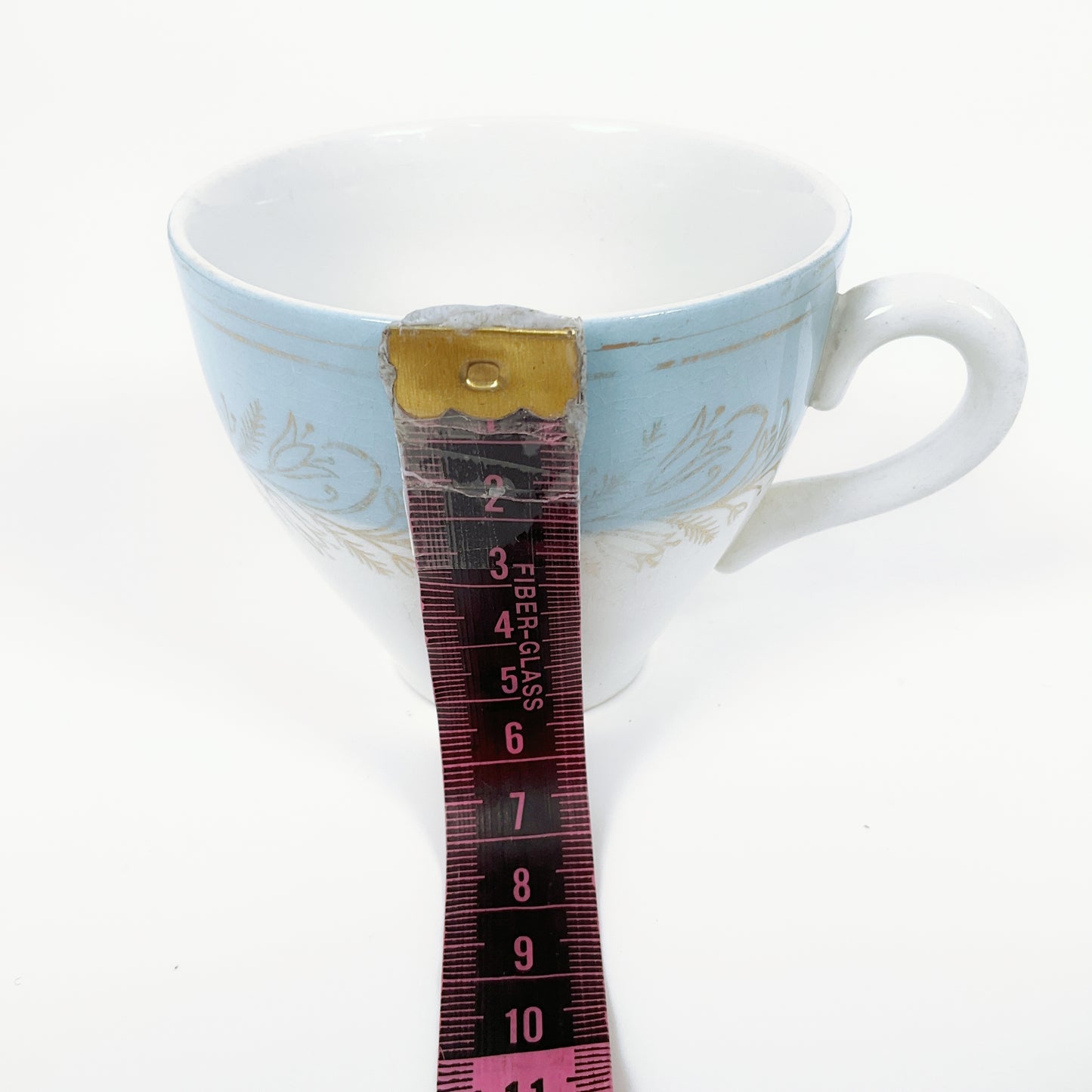 Washington Pottery - Blue Riband Tea Cup and Saucer Set X 2