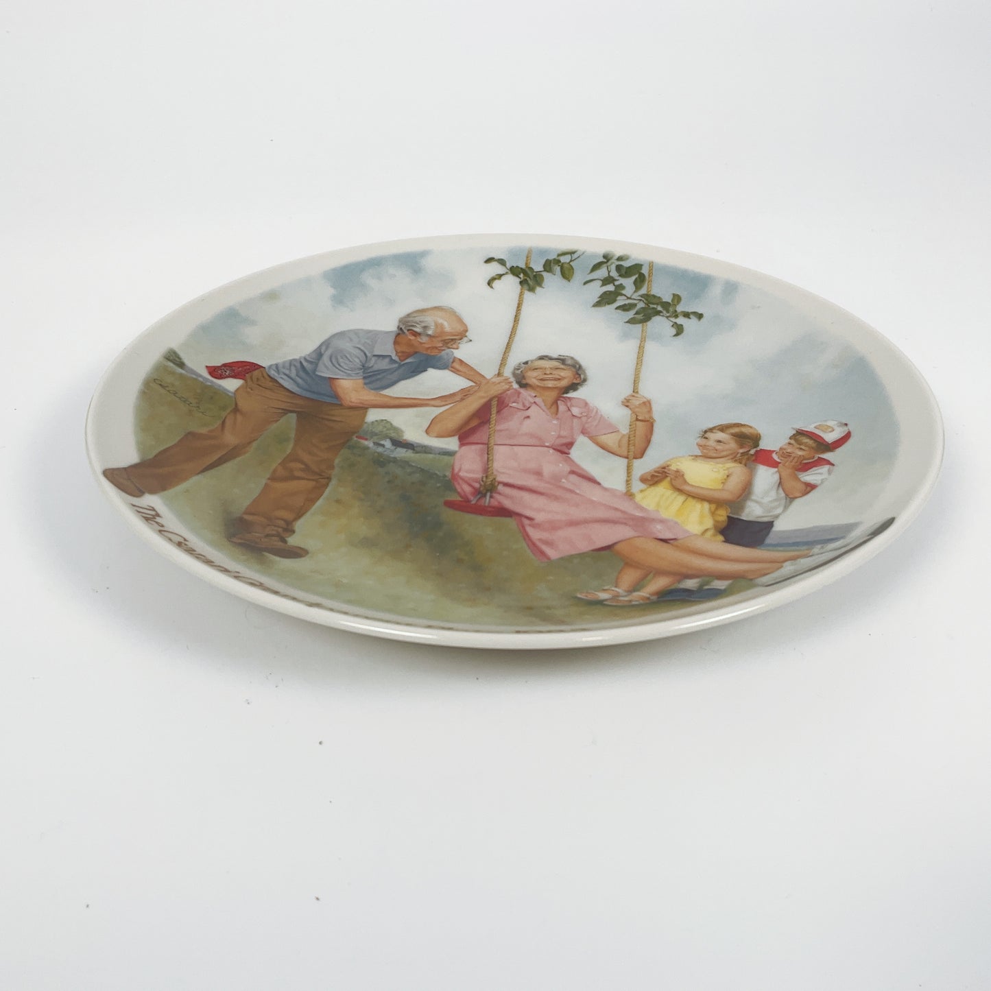 The Csatari Grandparent Plate 1983