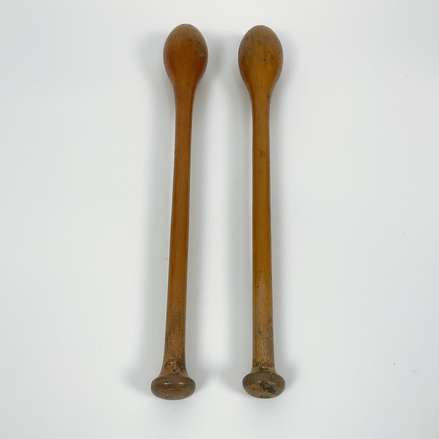 Vintage Wooden Juggling Clubs