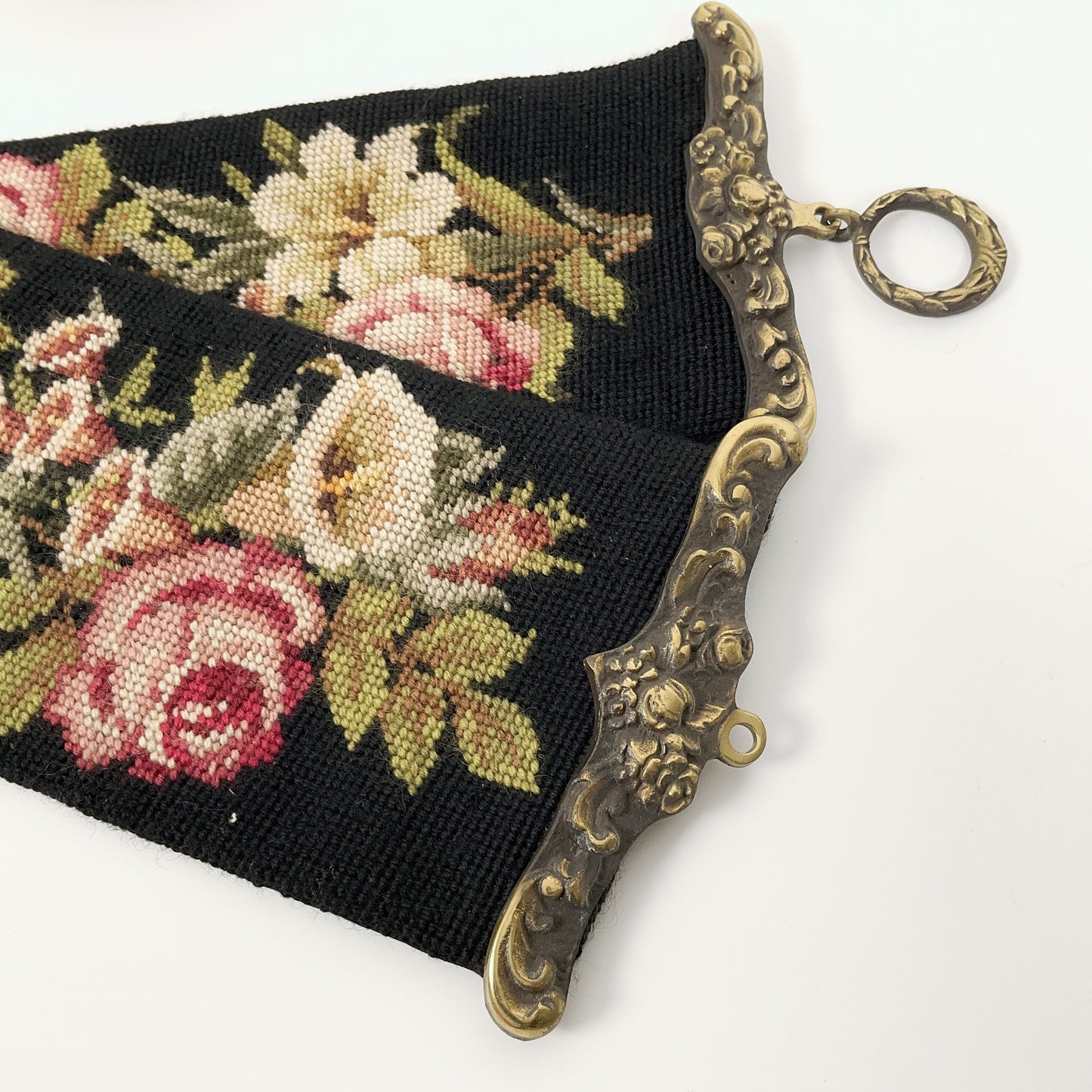 Vintage Tapestry Handbag & Wall Hanging Set