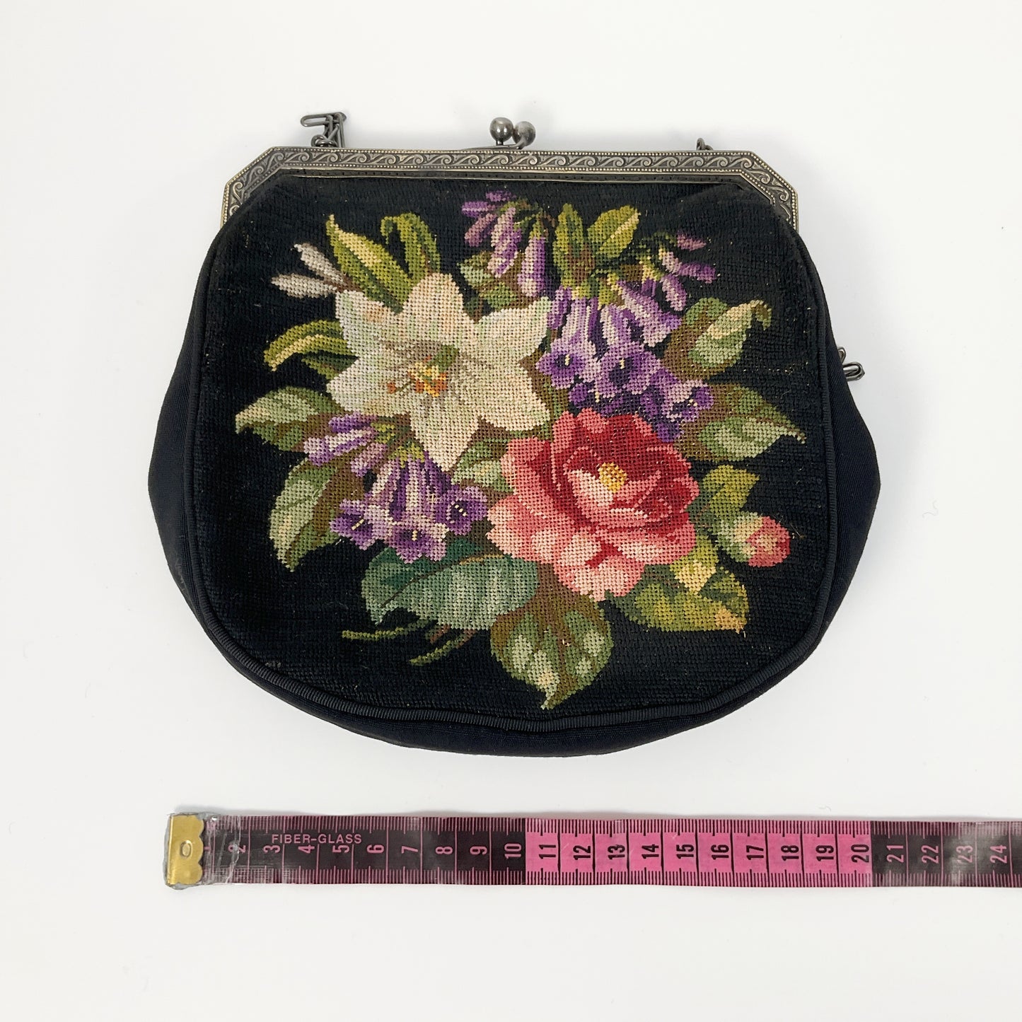 Vintage Tapestry Handbag & Wall Hanging Set