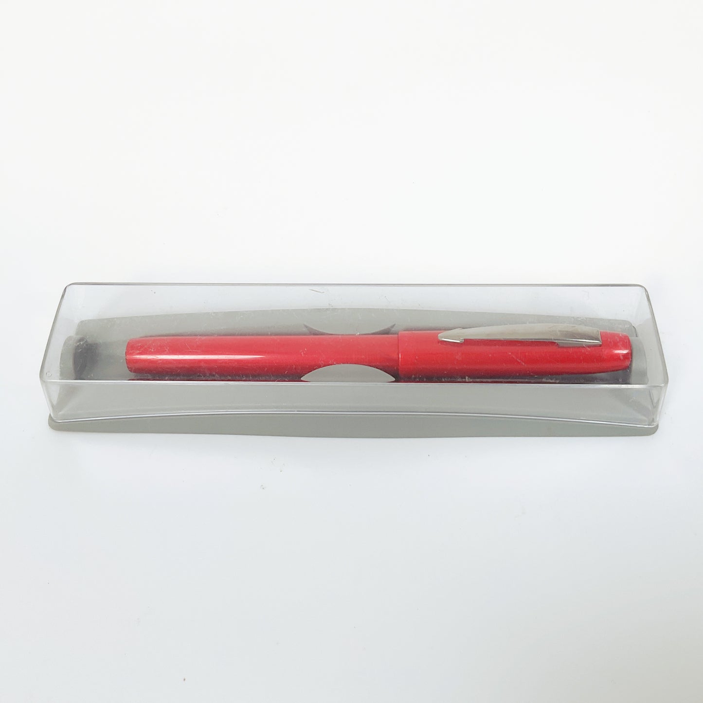 Parker - Vintage Red Reflex Cartridge Fill Pen