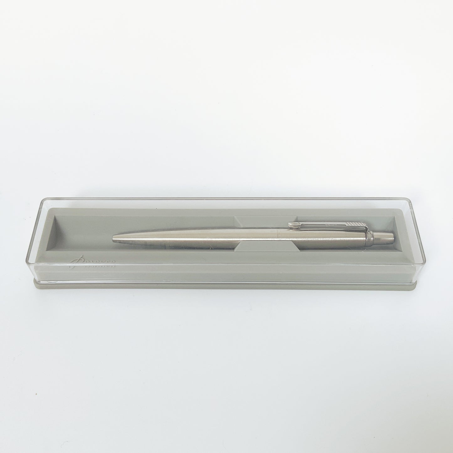 Parker  - Jotter Regractable Ball Point Pen - Silver