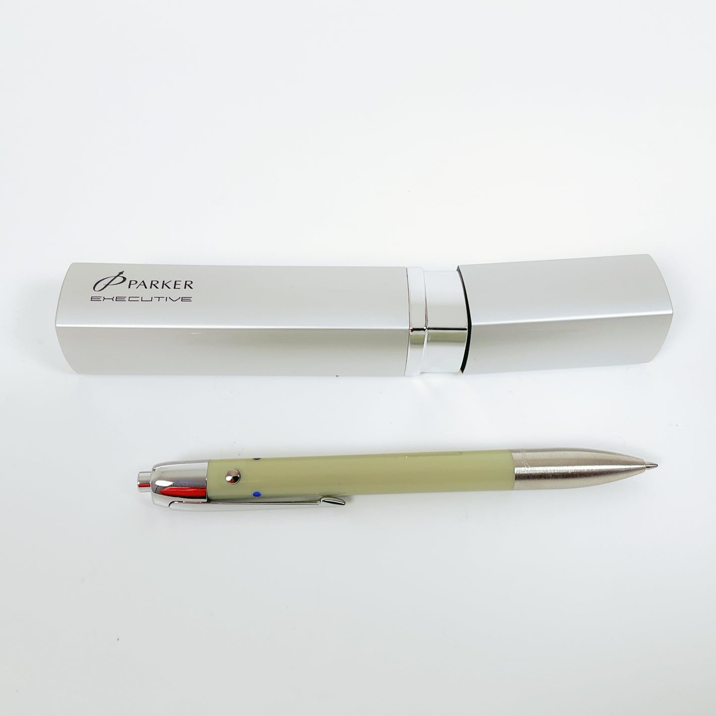 Parker Vector 3-in-1 Celedon Ice Green Blue & Black Ball Point Pen & 0.7mm Pencil