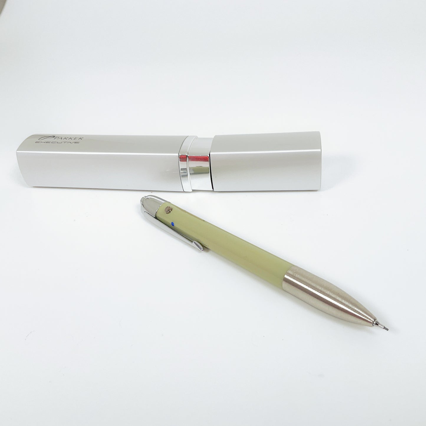 Parker Vector 3-in-1 Celedon Ice Green Blue & Black Ball Point Pen & 0.7mm Pencil