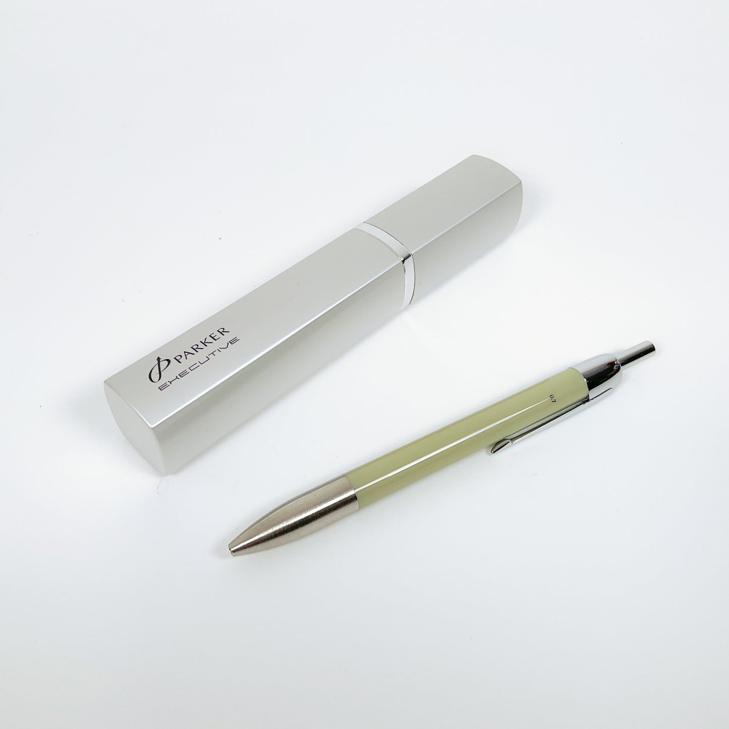 Parker Vector 3-in-1 Celedon Ice Green Blue & Black Ball Point Pen & 0.7mm Pencil