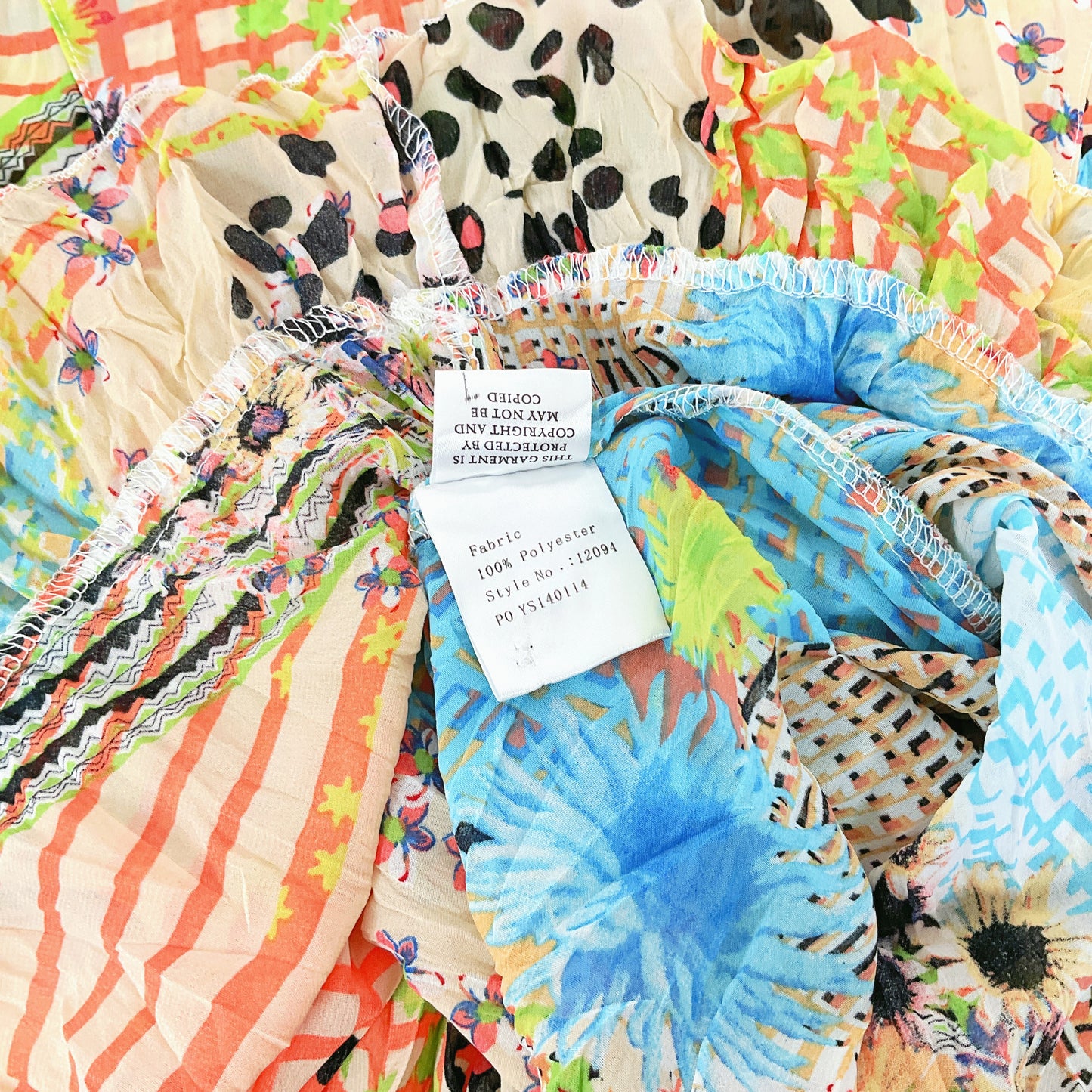 Threadz - Boho Patchwork Style Sheer Cardigan