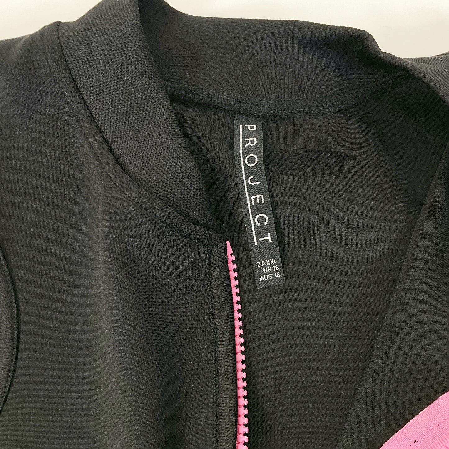 PROJECT Black Sleeveless Zip-Front Dress