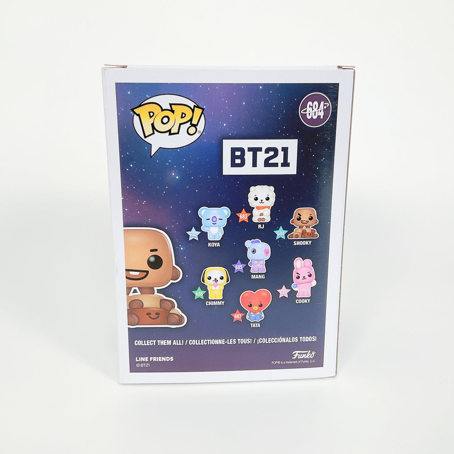 Funko Pop - BT21 Shooky 684 Vinyl Figure