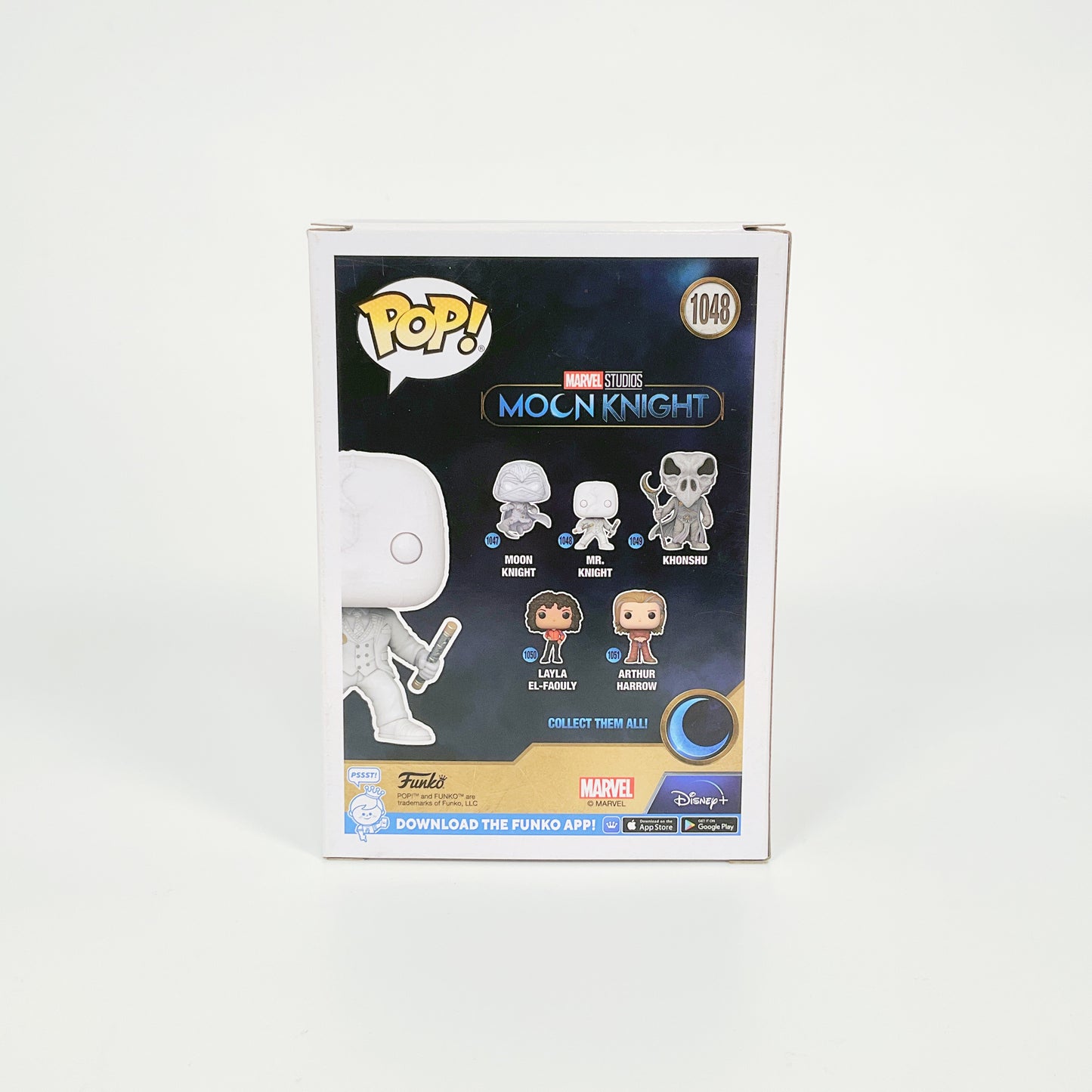 Funko POP - Steven Grant Mr Knight #1048 Moon Knight Vinyl Figure