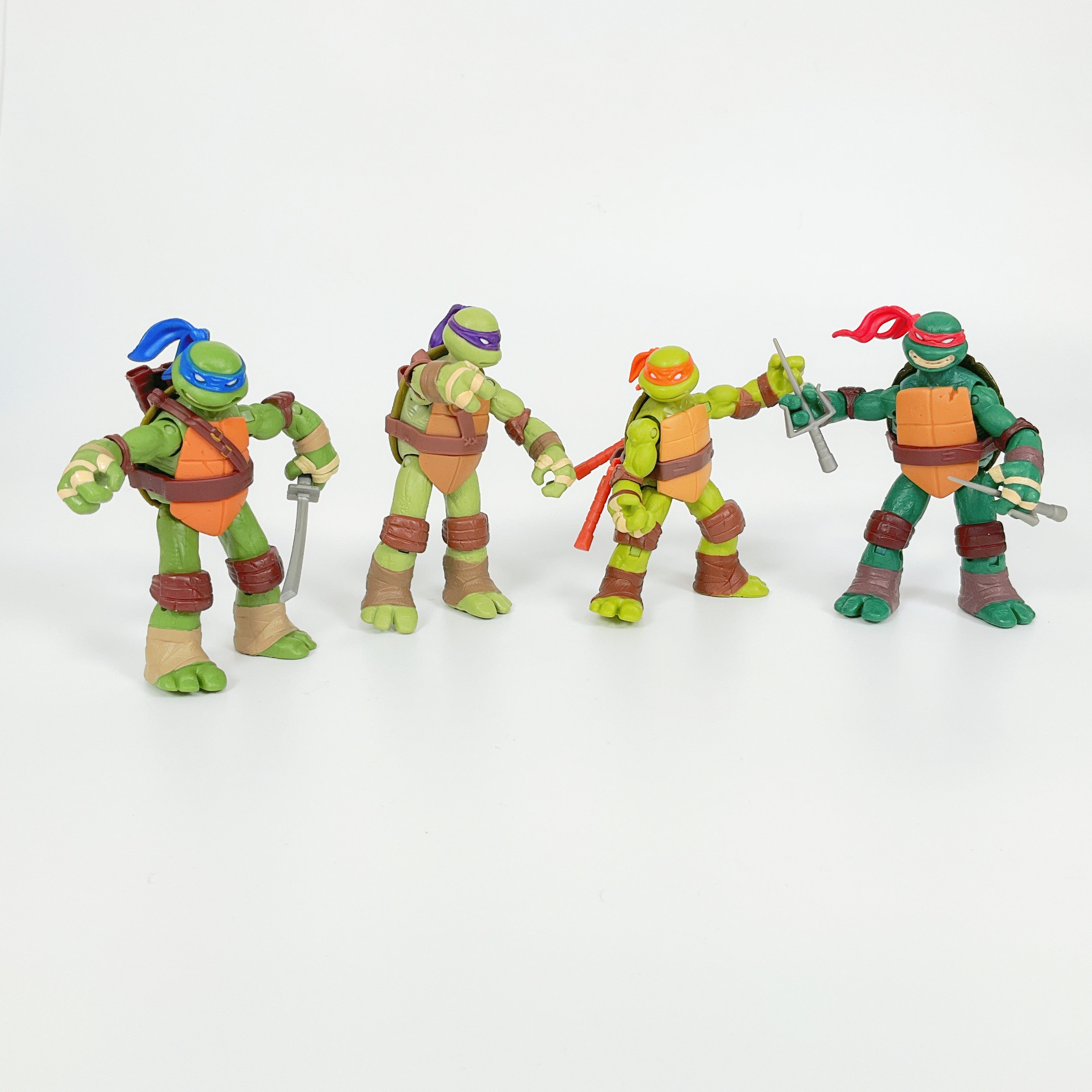 Teenage Mutant Ninja Turtles 4体セット Teenage Mutant Ninja Turtles 4 Set – SPCA Op Shops