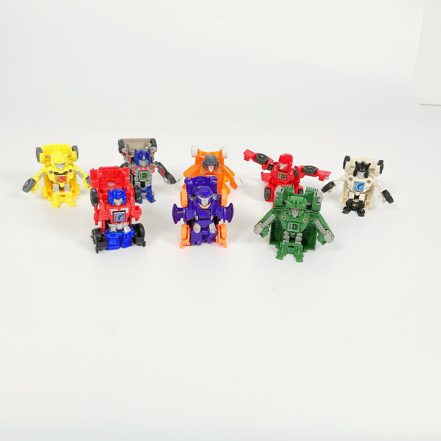Transformers Bot Shots Mini Action Figure 8 Bundle
