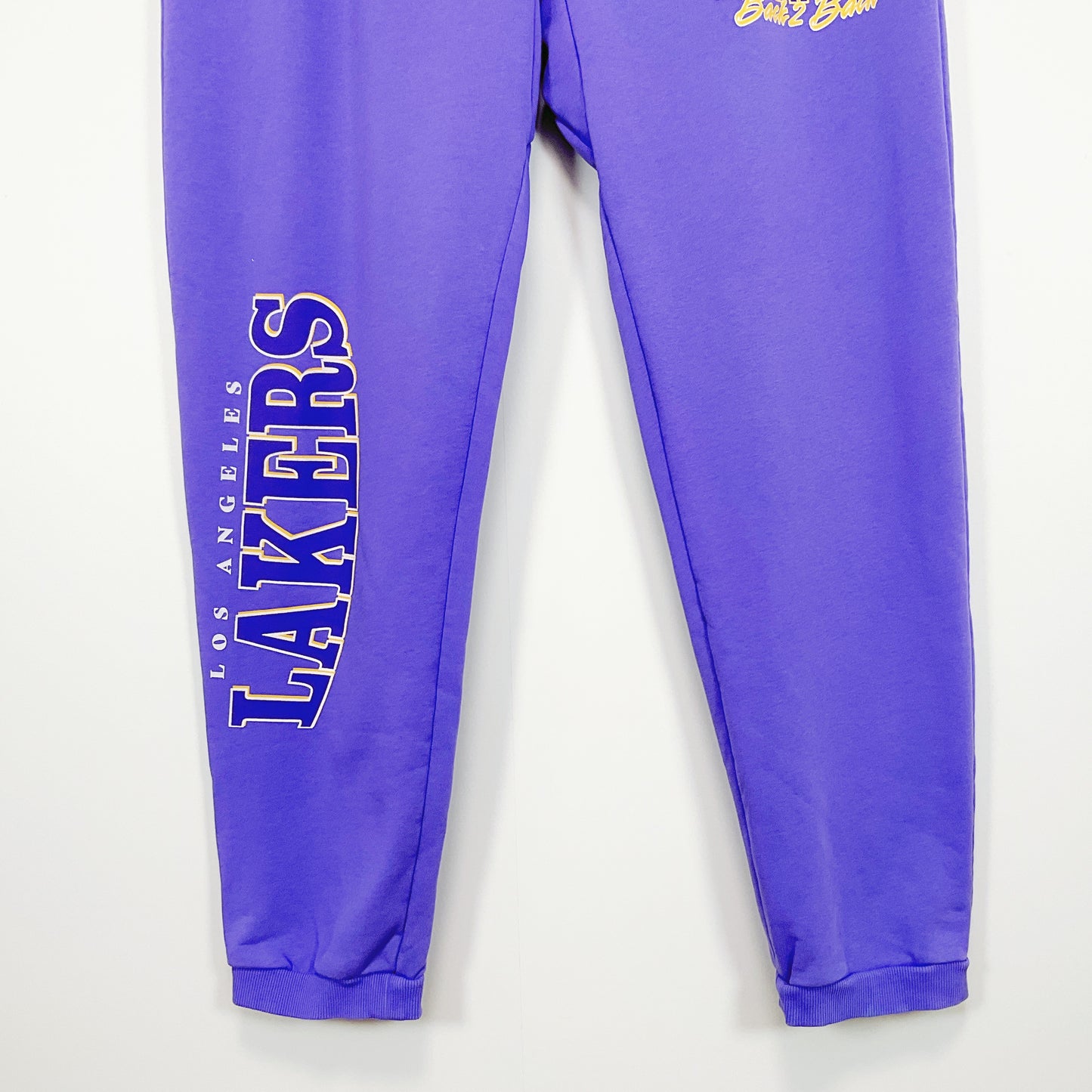 Mitchell & Ness Los Angeles Lakers NBA Champions Sweatpants – Purple Joggers