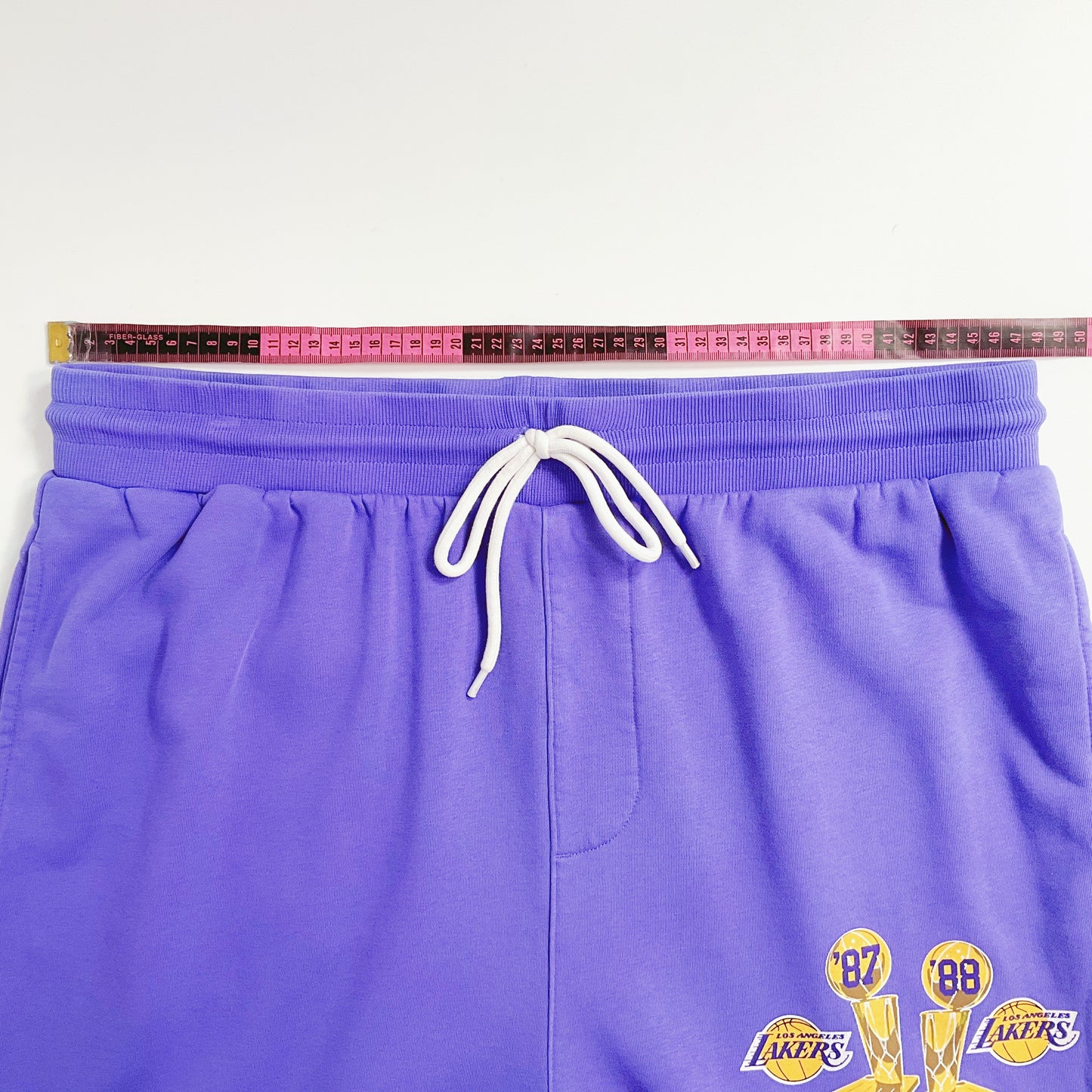 Mitchell & Ness Los Angeles Lakers NBA Champions Sweatpants – Purple Joggers