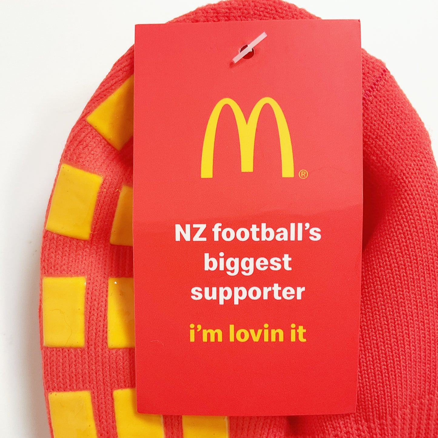 McDonald's - Red Grip Socks