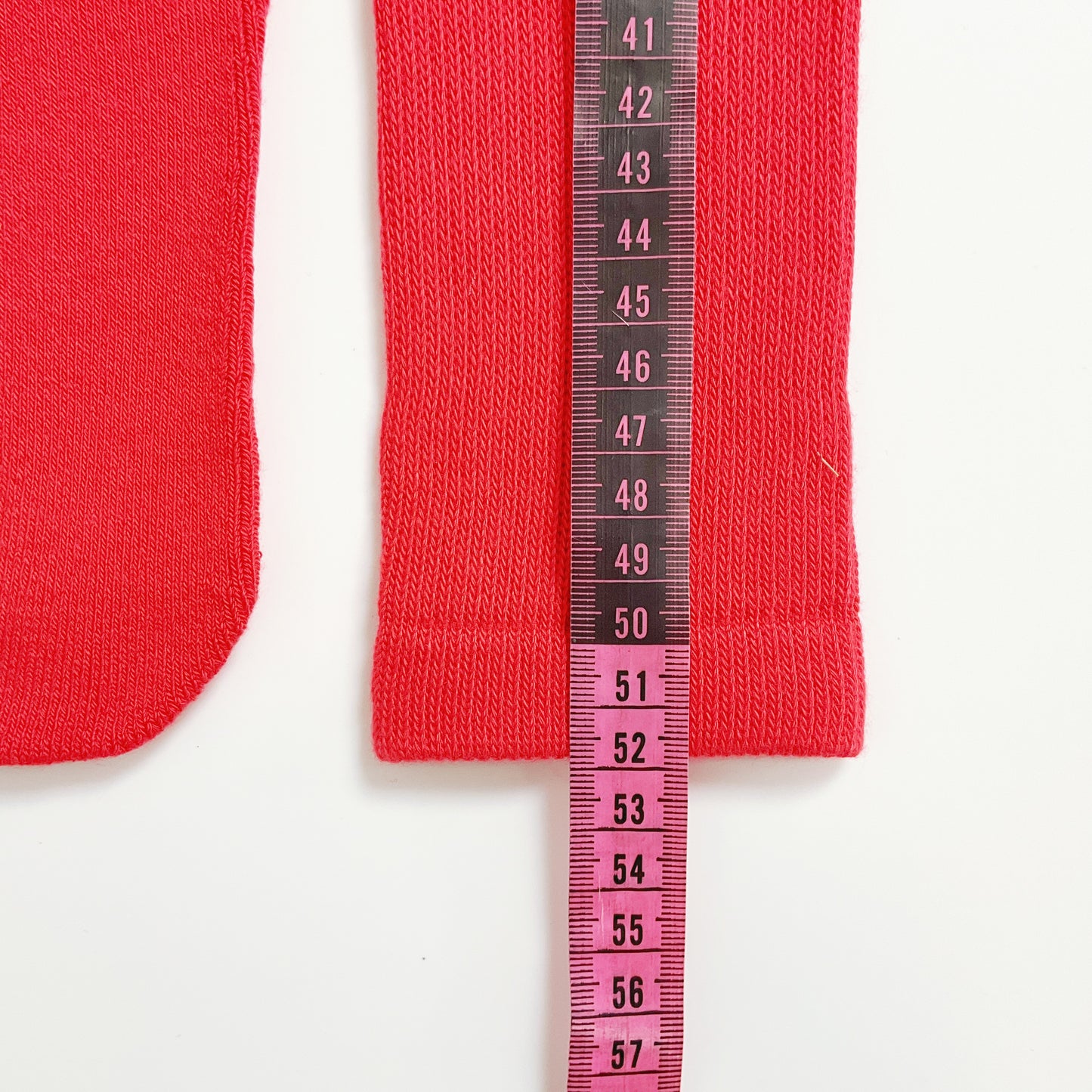 Score - One Size YOUTH Red Solid Tube Socks No. 800 1 Pair