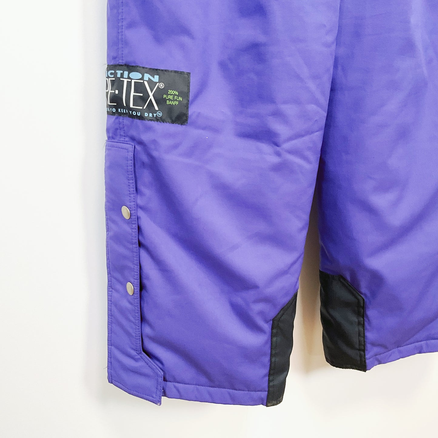 Gore Tex - Purple Ski Bibs