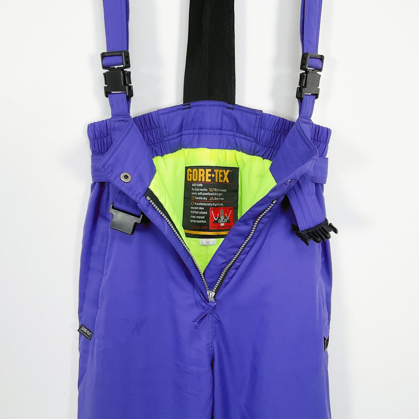 Gore Tex - Purple Ski Bibs