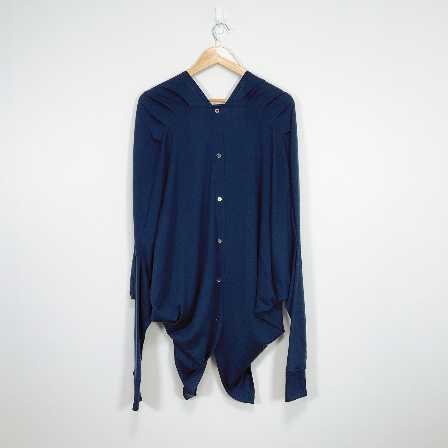 KILT - Sculptural Merino Wing‑Sleeve Cardi – NZ‑Made Artisan Knit