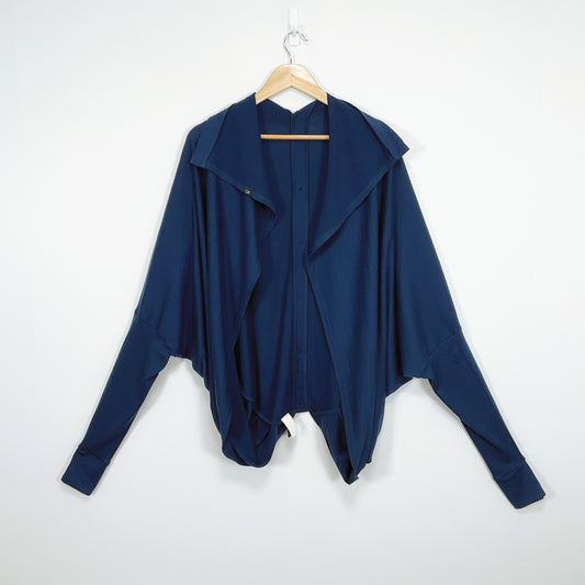 KILT - Sculptural Merino Wing‑Sleeve Cardi – NZ‑Made Artisan Knit