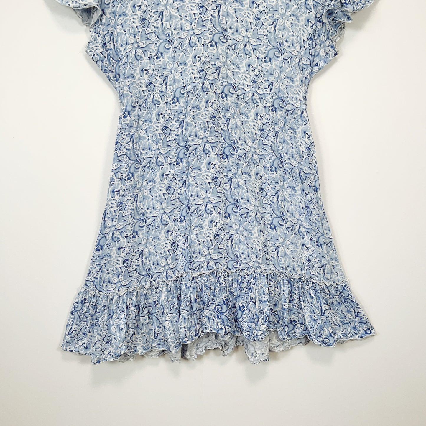 Bamboo Blonde - Floral Pattern Mini Dress