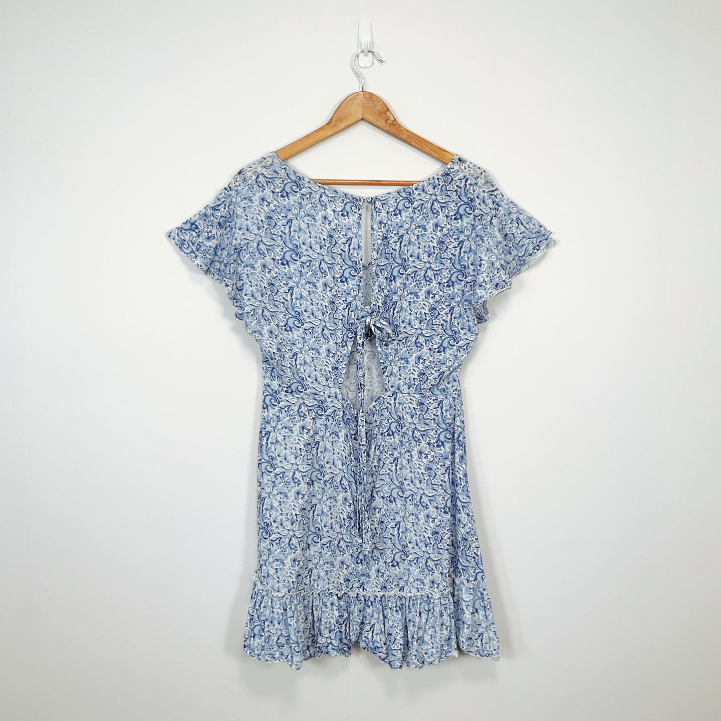 Bamboo Blonde - Floral Pattern Mini Dress