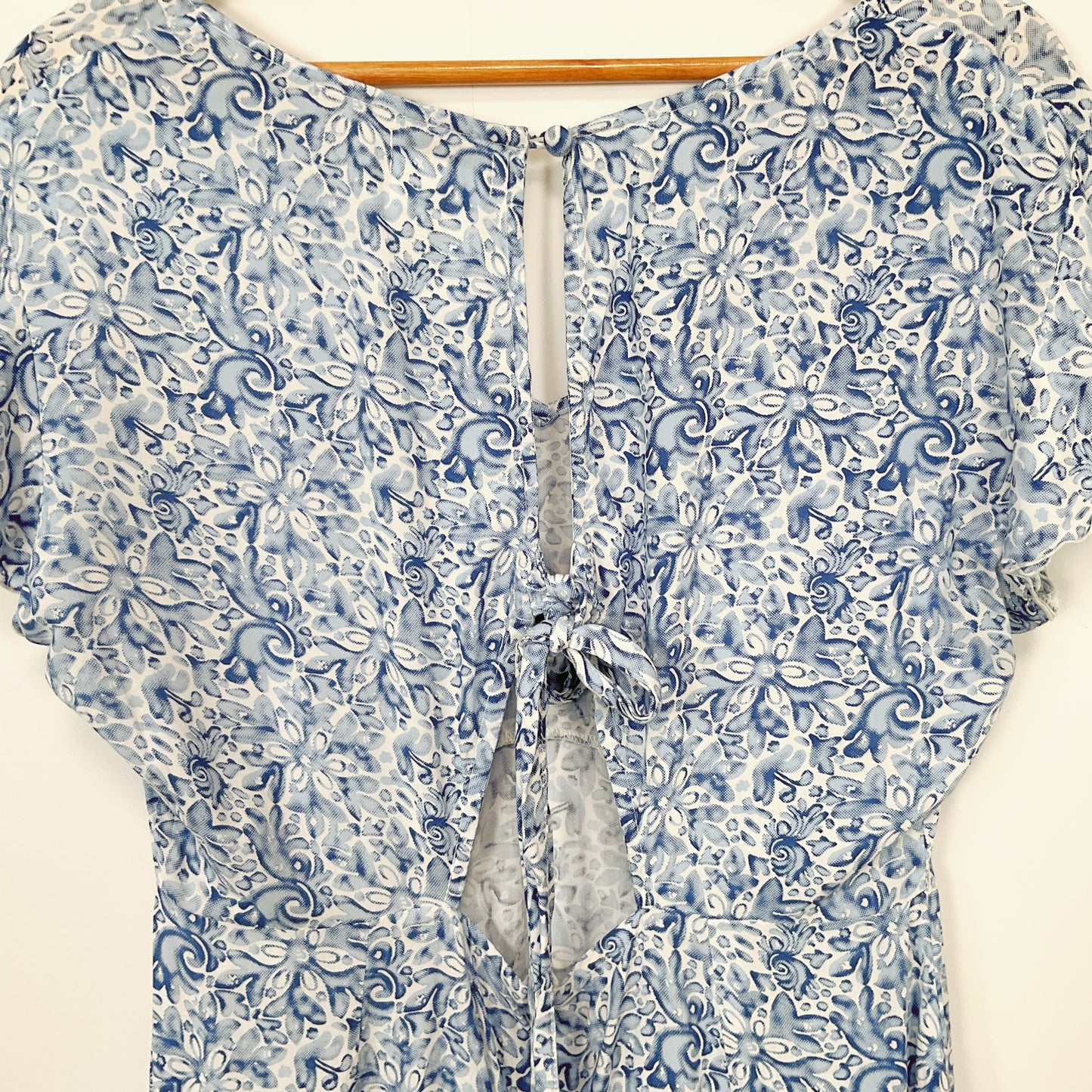 Bamboo Blonde - Floral Pattern Mini Dress