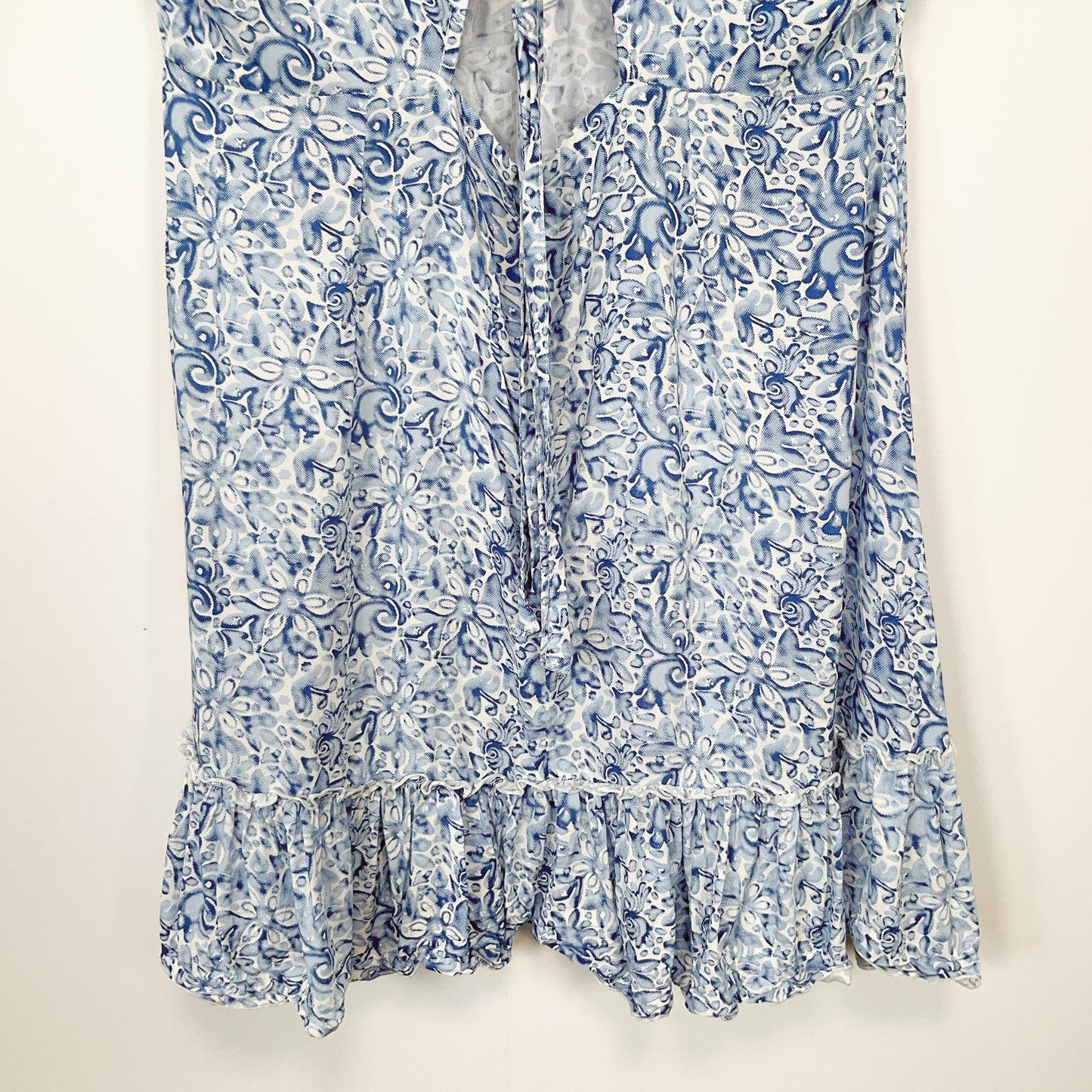 Bamboo Blonde - Floral Pattern Mini Dress