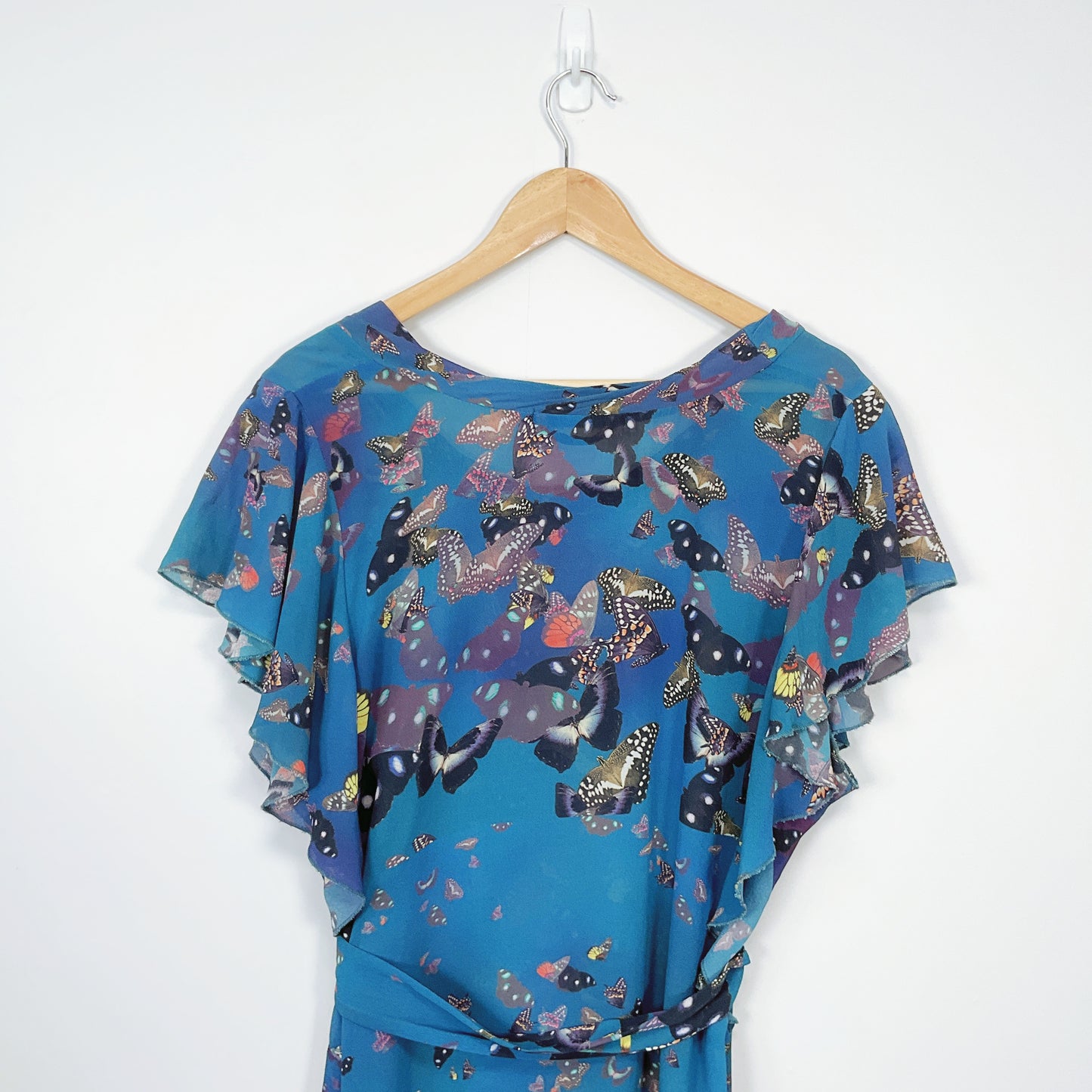 Andrea Moore - Vantage Butterfly Pattern Dress