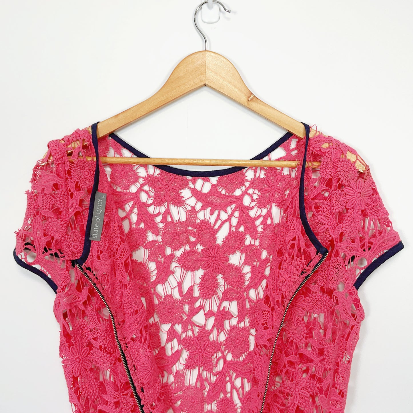 State Of Grace - Pink Lace Dress &Slips