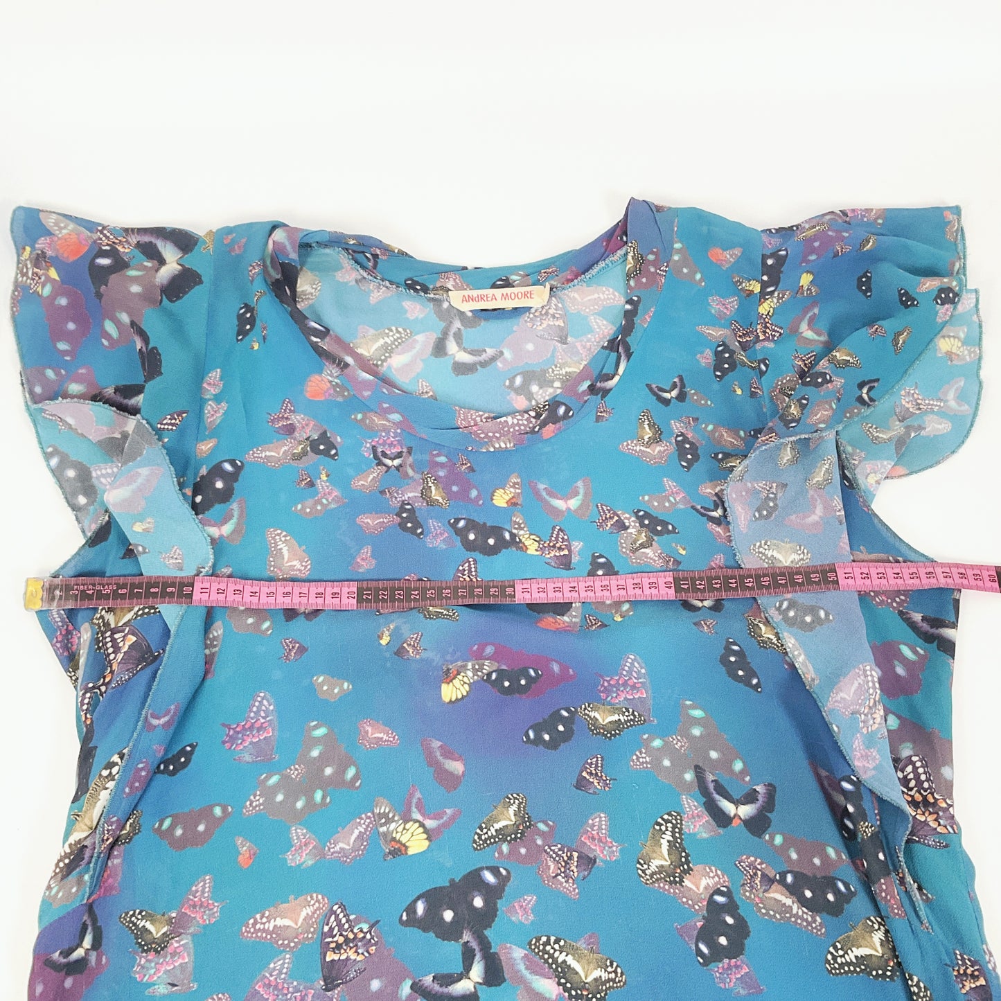 Andrea Moore - Vantage Butterfly Pattern Dress